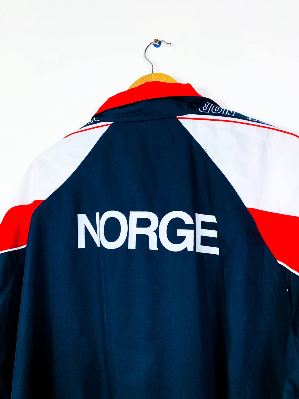 NORWAY 1997/1998 TRAINING ZIP WINDBREAKER [PLAYER ISSUE]