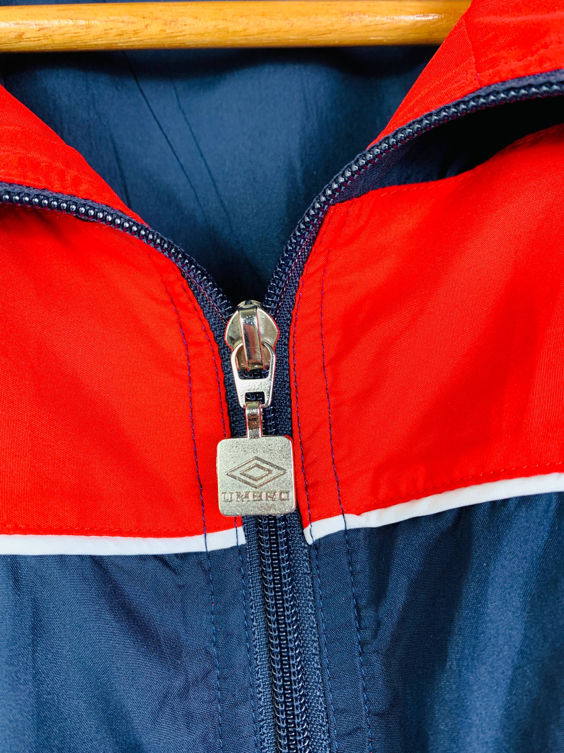 NORWAY 1997/1998 TRAINING ZIP WINDBREAKER [PLAYER ISSUE]