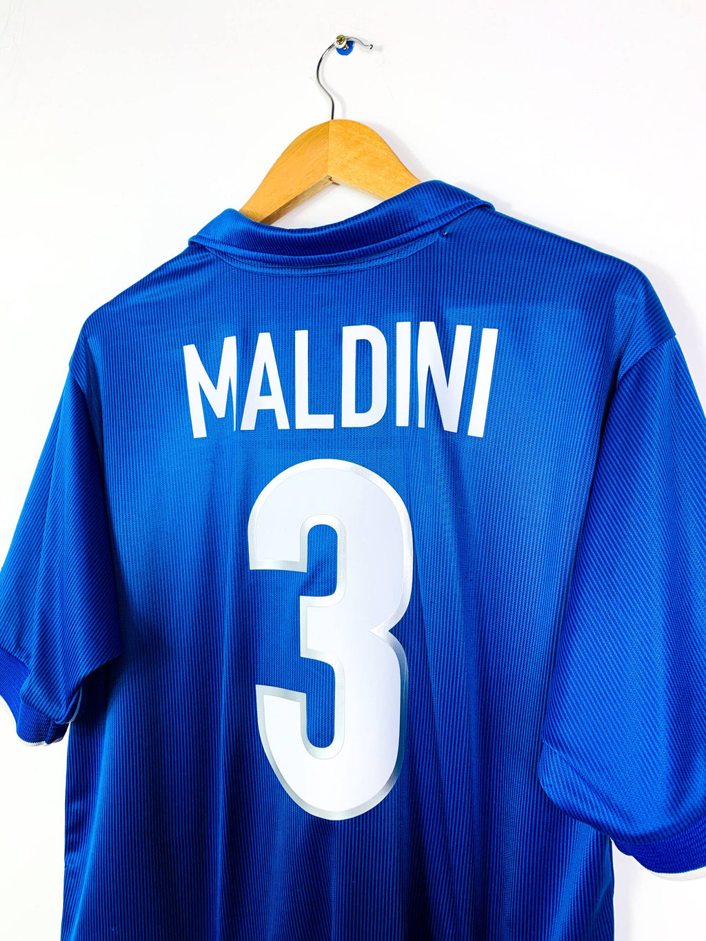 ITALY 1997/1998 HOME SHIRT #3 MALDINI [L]
