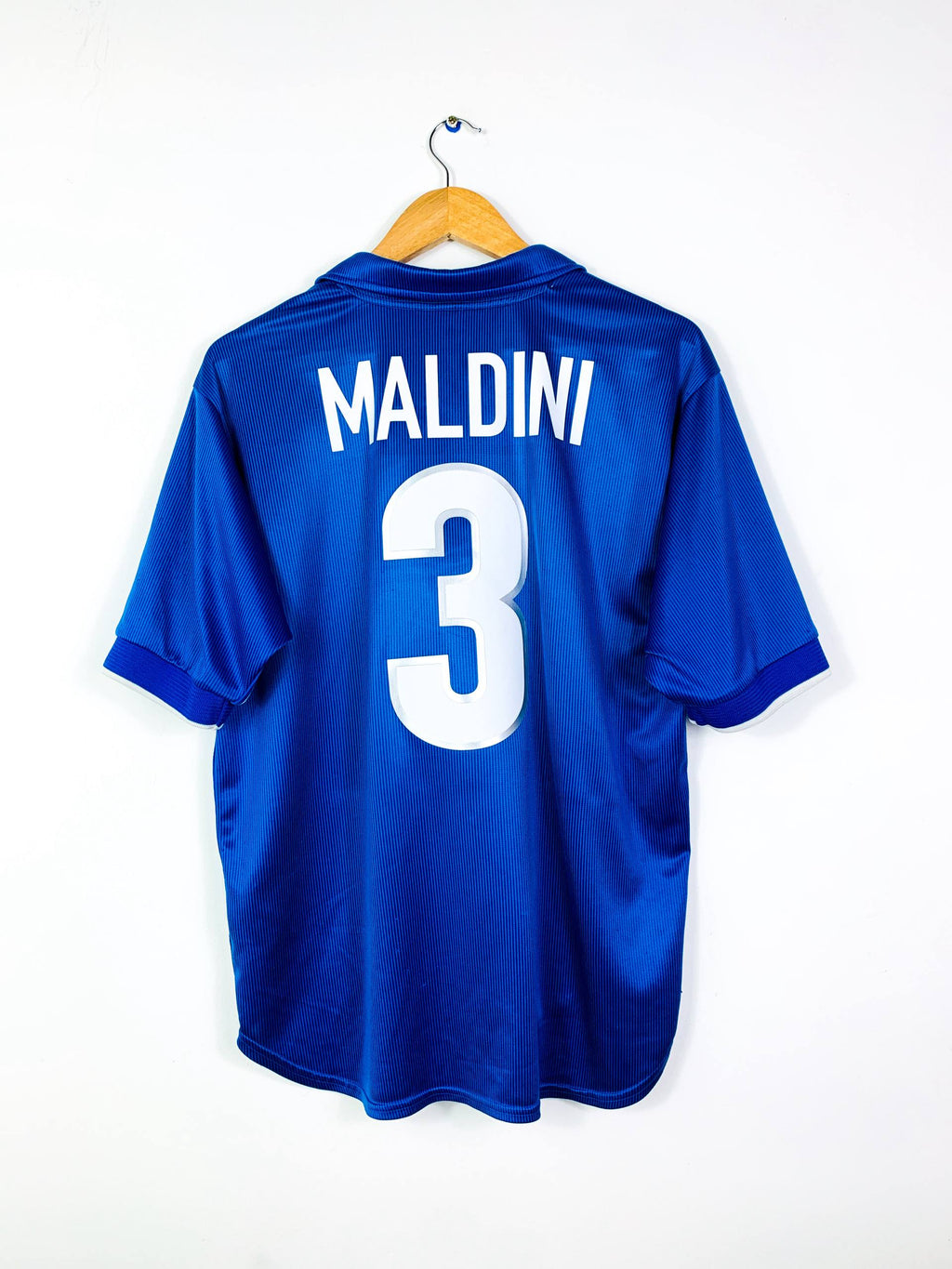 ITALY 1997/1998 HOME SHIRT #3 MALDINI [L]
