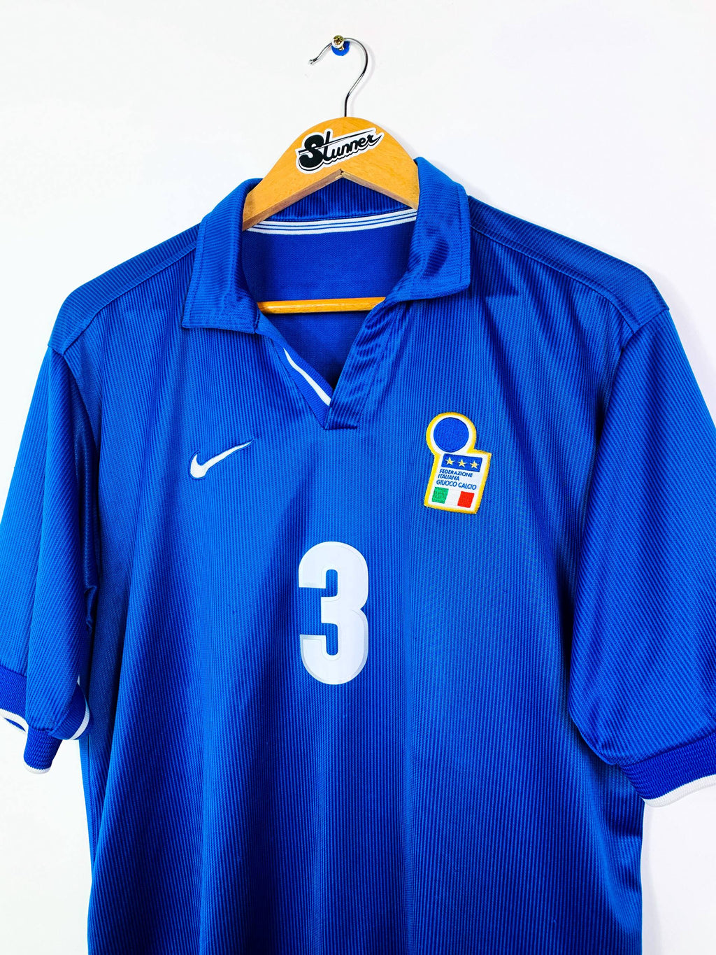ITALY 1997/1998 HOME SHIRT #3 MALDINI [L]