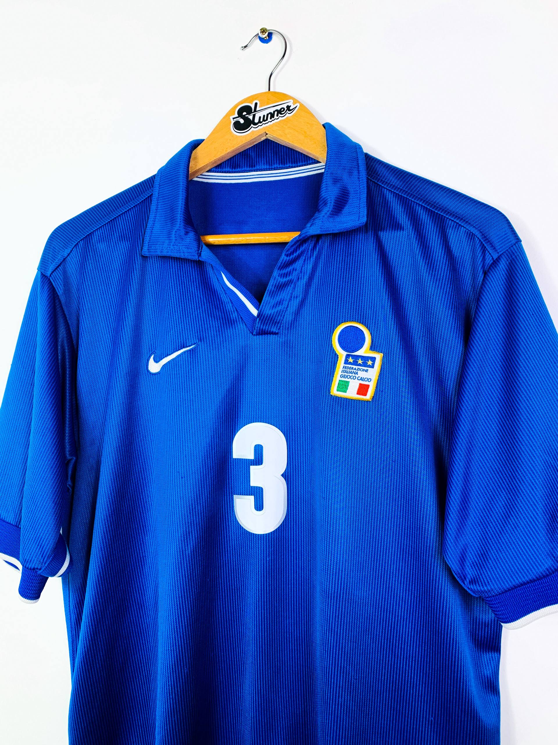ITALY 1997/1998 HOME SHIRT #3 MALDINI [L]