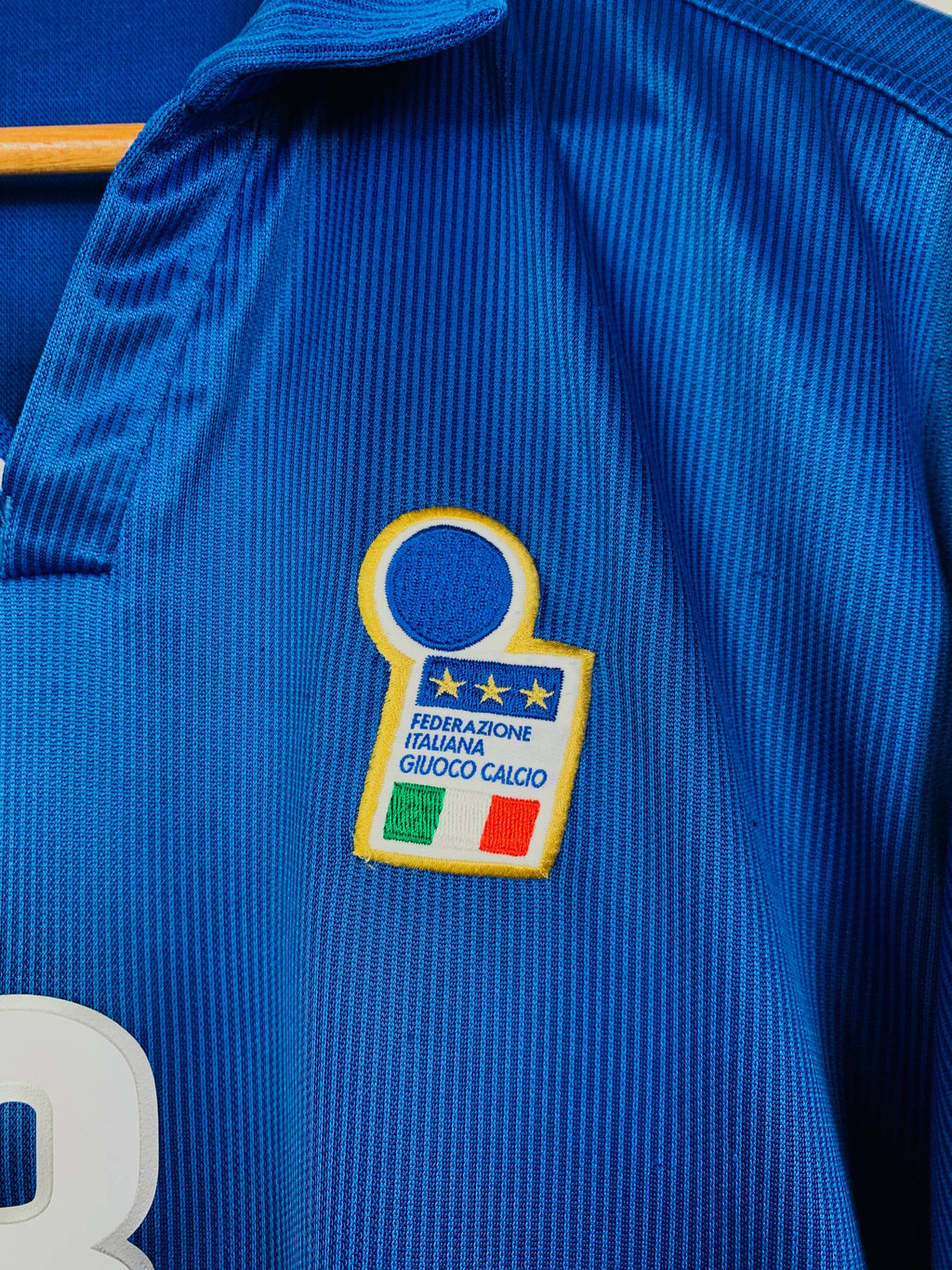 ITALY 1997/1998 HOME SHIRT #3 MALDINI [L]