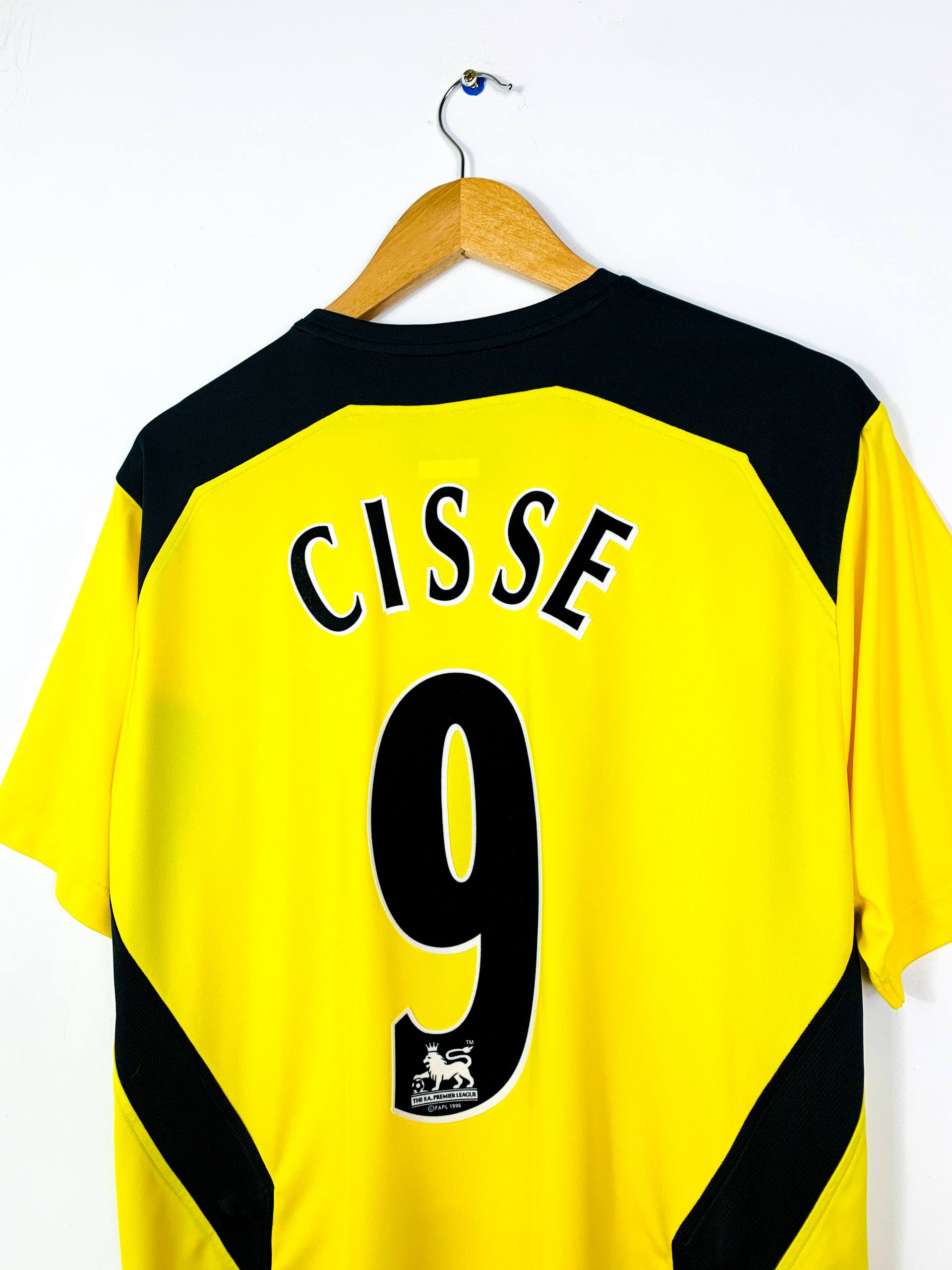 LIVERPOOL 2004/2006 AWAY SHIRT #9 CISSE [M]