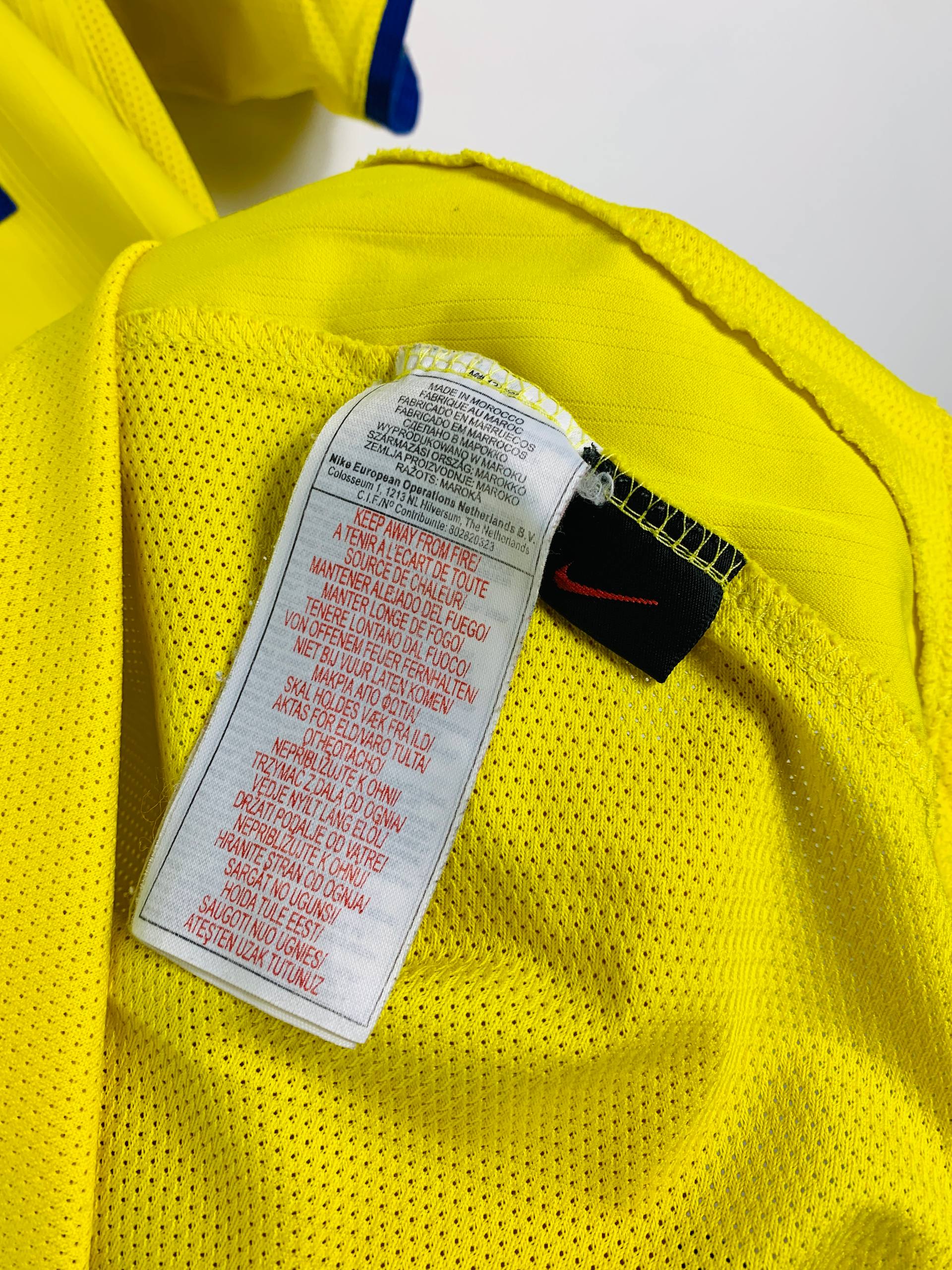 ARSENAL 2003/2004 AWAY SHIRT #8 LJUNGBERG [L]