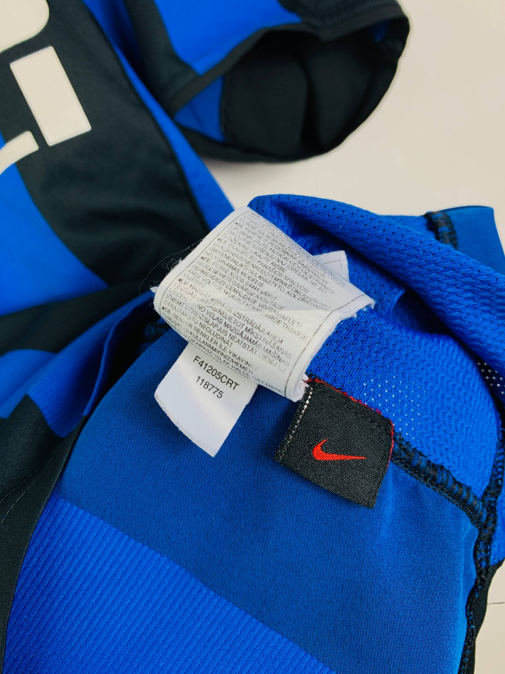 INTER MILAN 2004/2005 HOME SHIRT #10 ADRIANO [M]