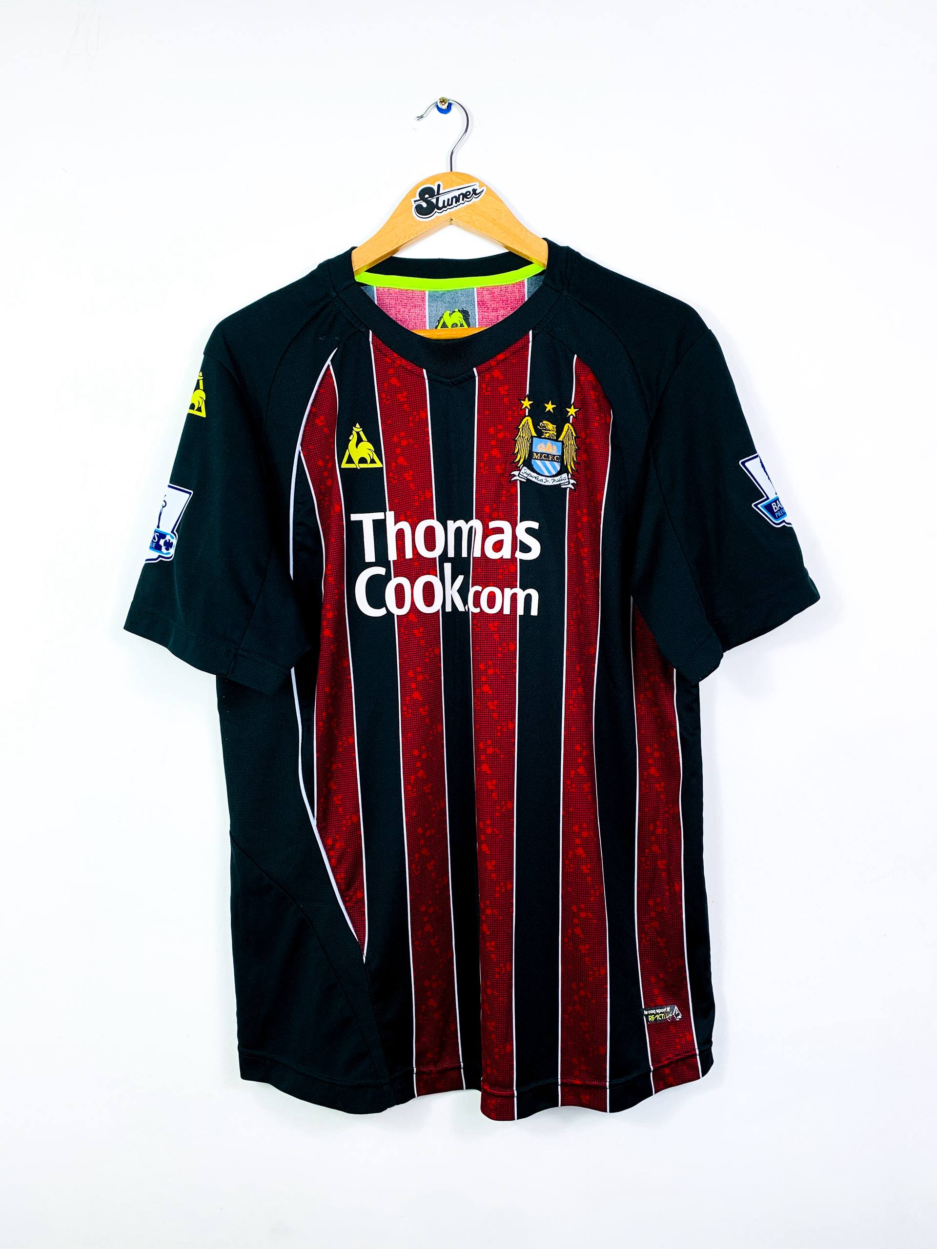 MANCHESTER CITY 2008/2009 AWAY SHIRT #33 KOMPANY [L]