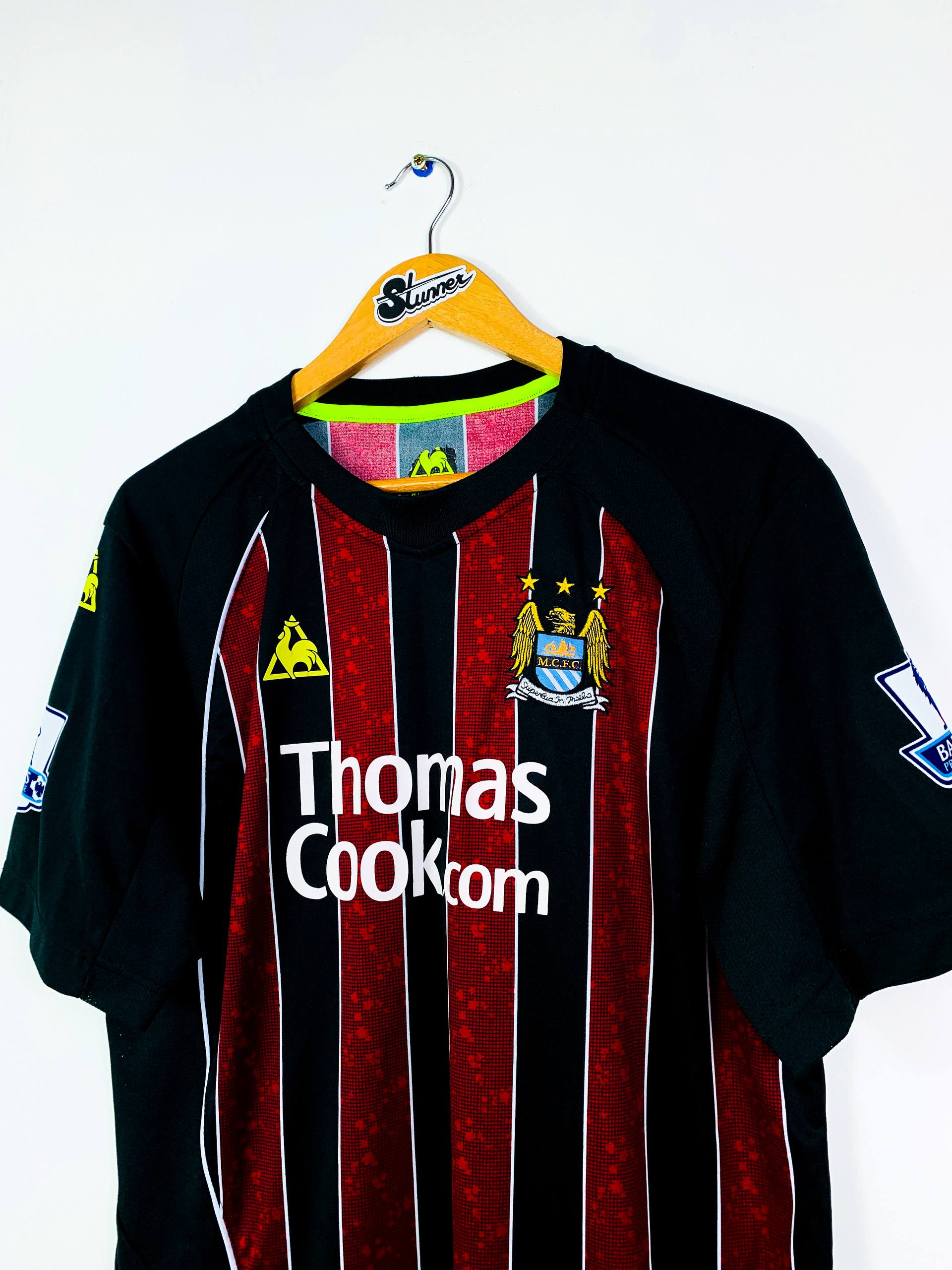 MANCHESTER CITY 2008/2009 AWAY SHIRT #33 KOMPANY [L]