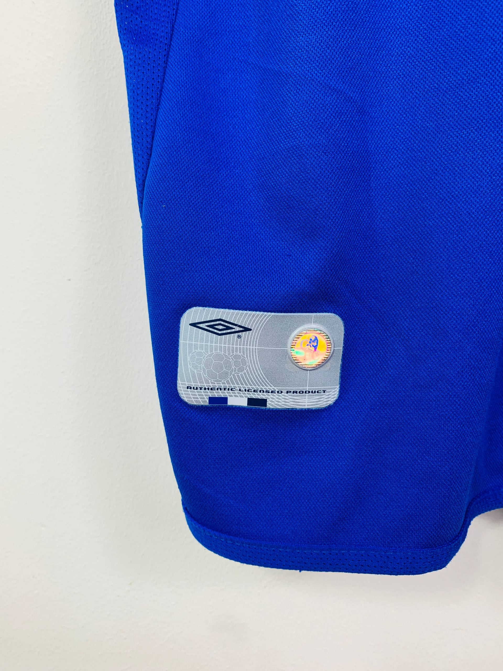 CHELSEA 2001/2003 HOME SHIRT #8 LAMPARD [XL]