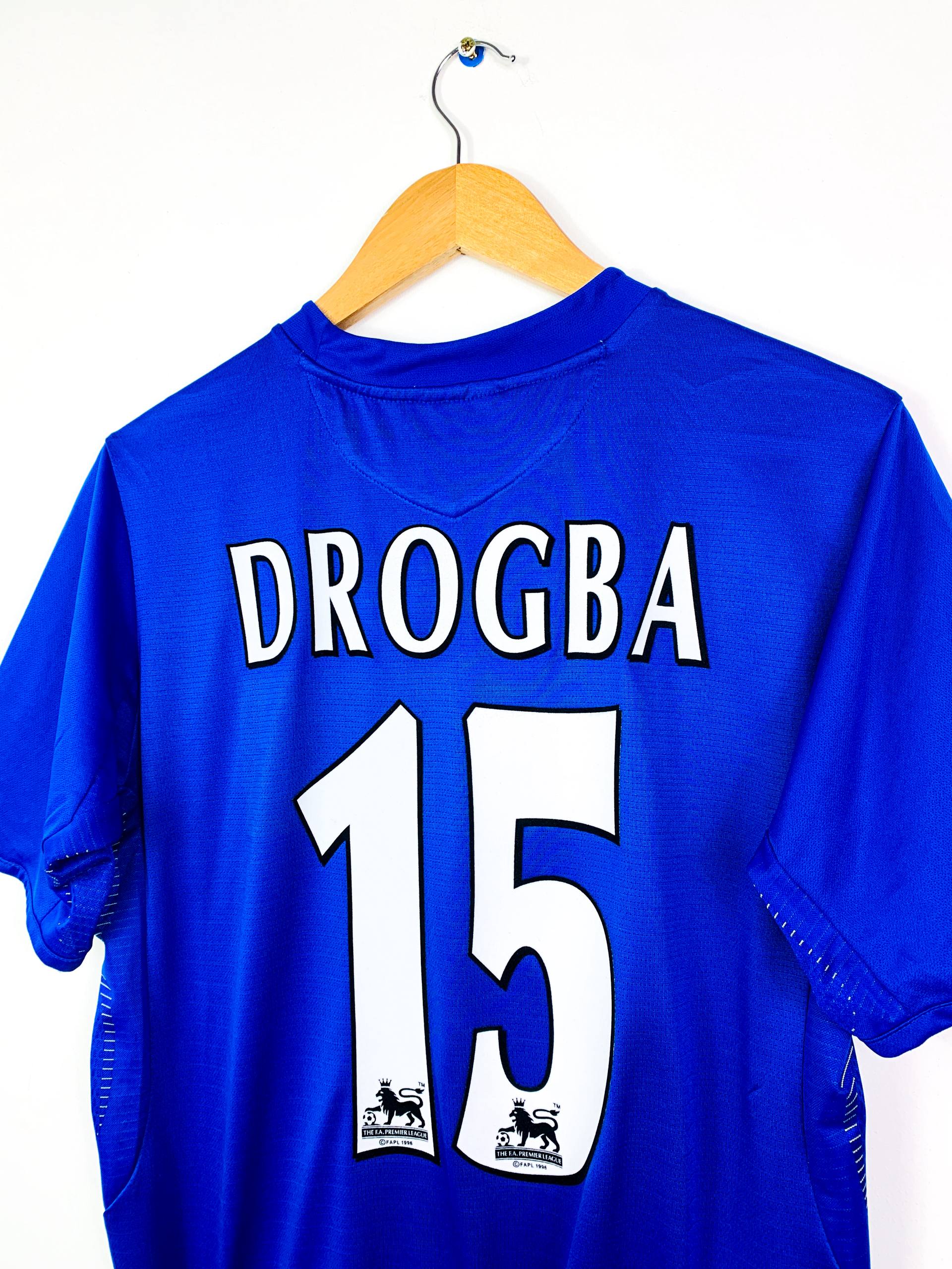 CHELSEA 2005/2006 HOME SHIRT #15 DROGBA [M]