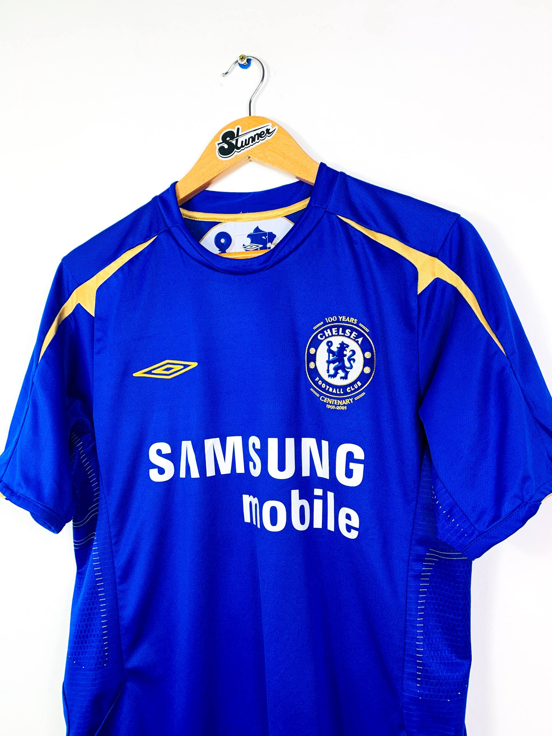 CHELSEA 2005/2006 HOME SHIRT #15 DROGBA [M]