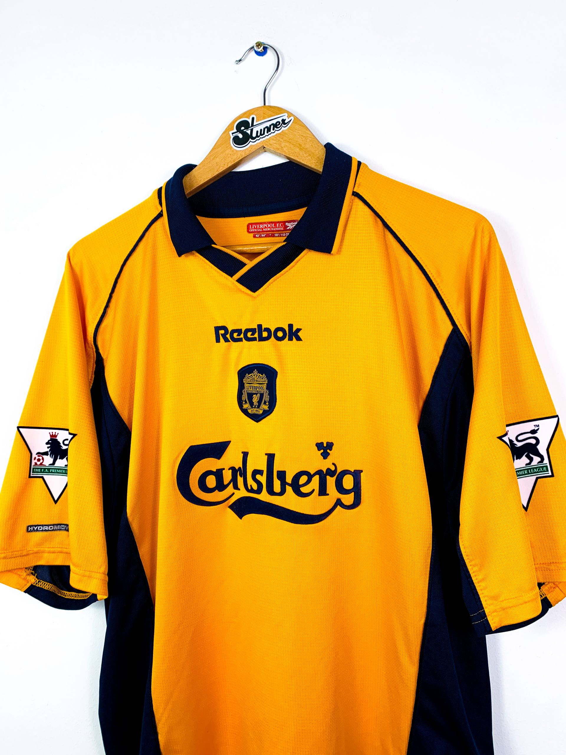 LIVERPOOL 2000/2001 AWAY SHIRT #17 GERRARD [L]
