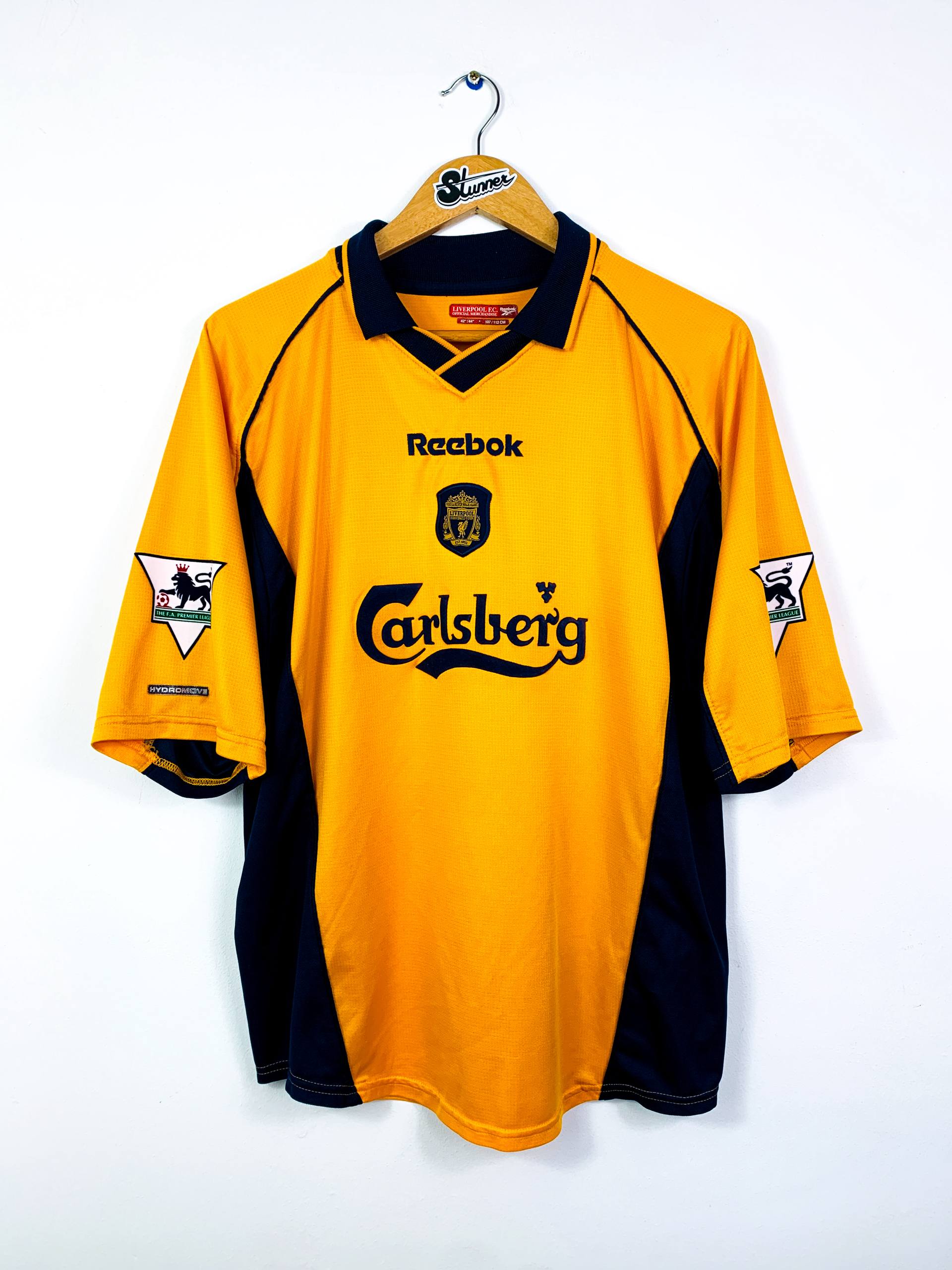 LIVERPOOL 2000/2001 AWAY SHIRT #17 GERRARD [L]