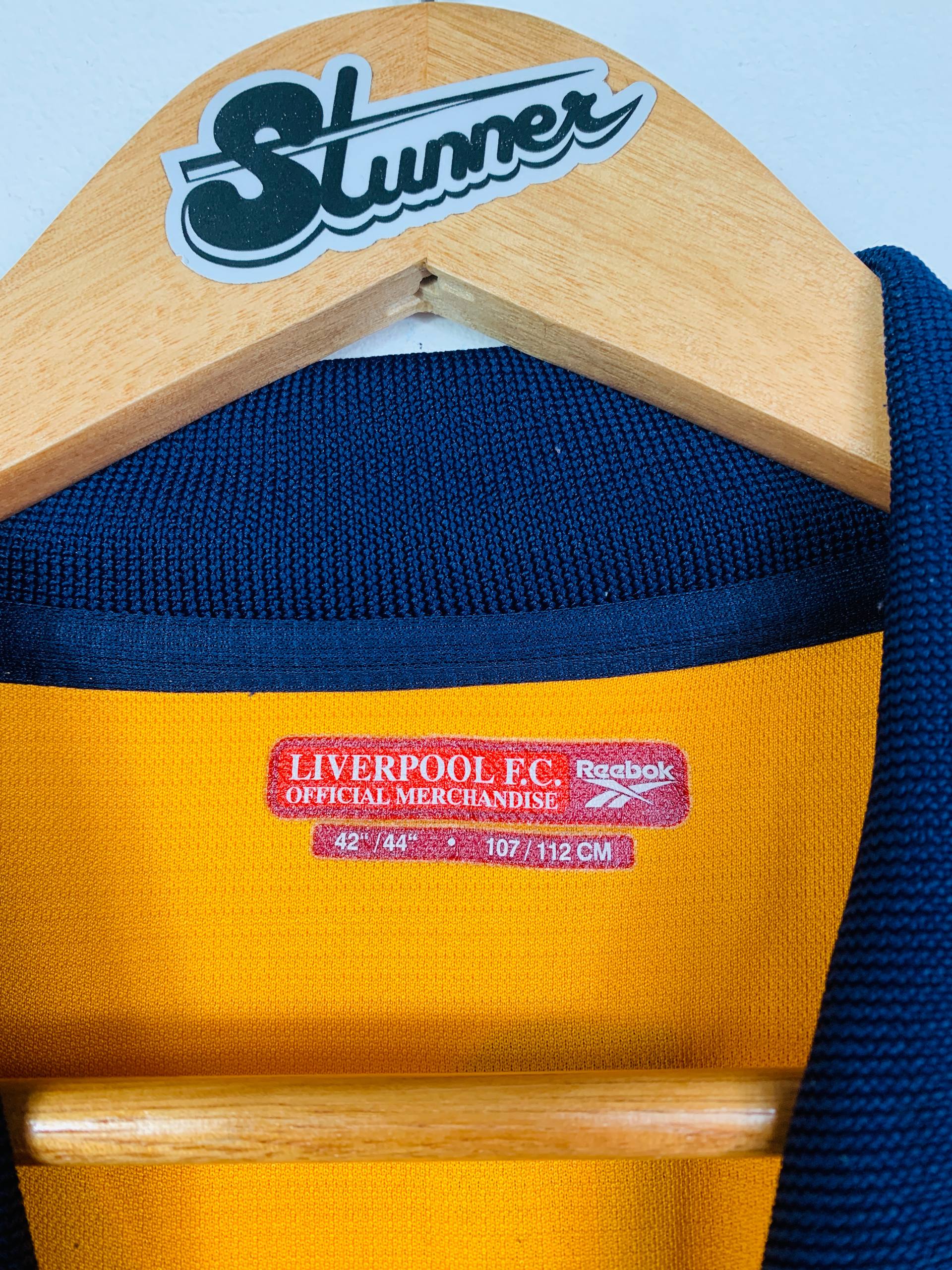 LIVERPOOL 2000/2001 AWAY SHIRT #17 GERRARD [L]