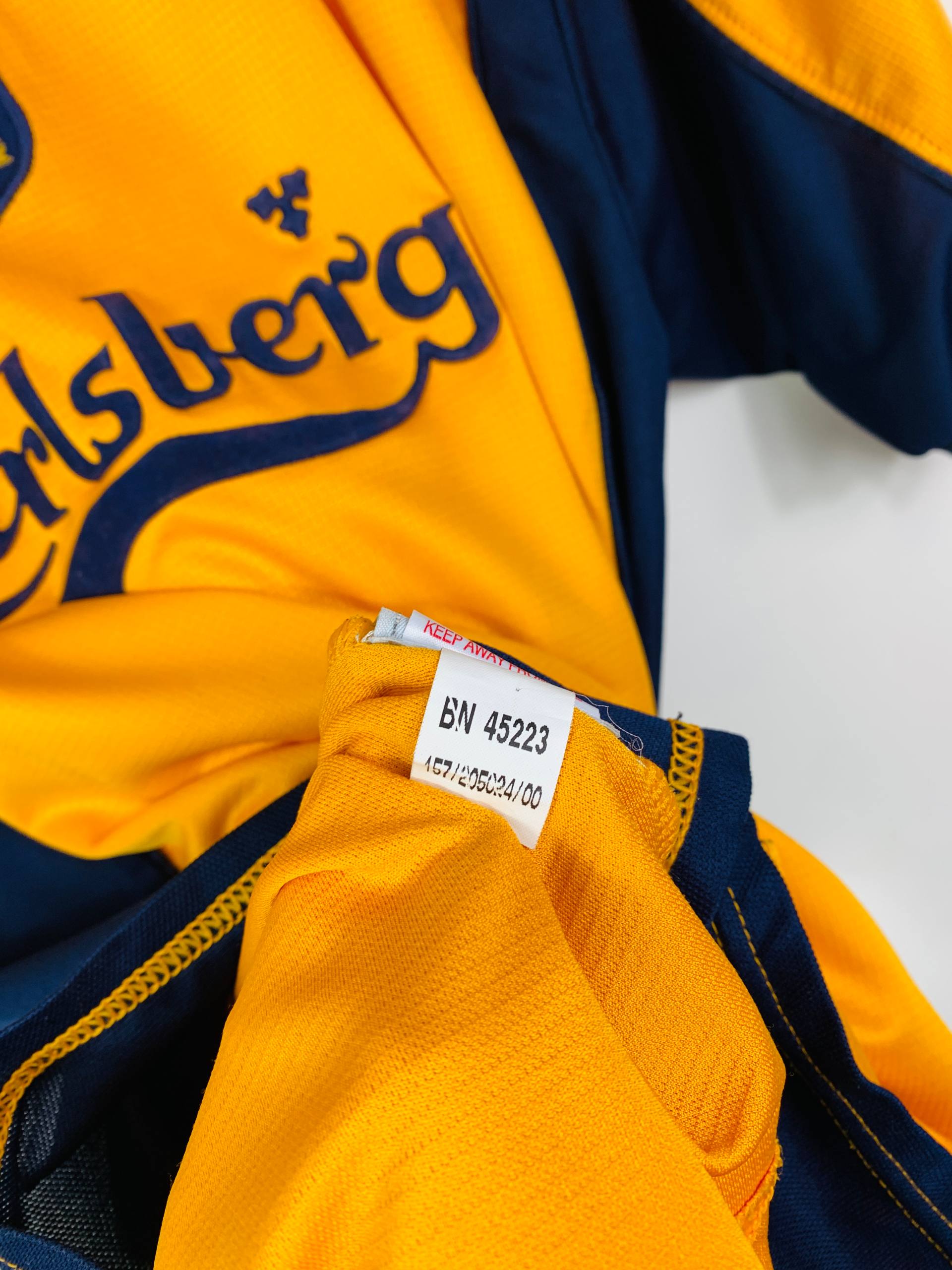 LIVERPOOL 2000/2001 AWAY SHIRT #17 GERRARD [L]