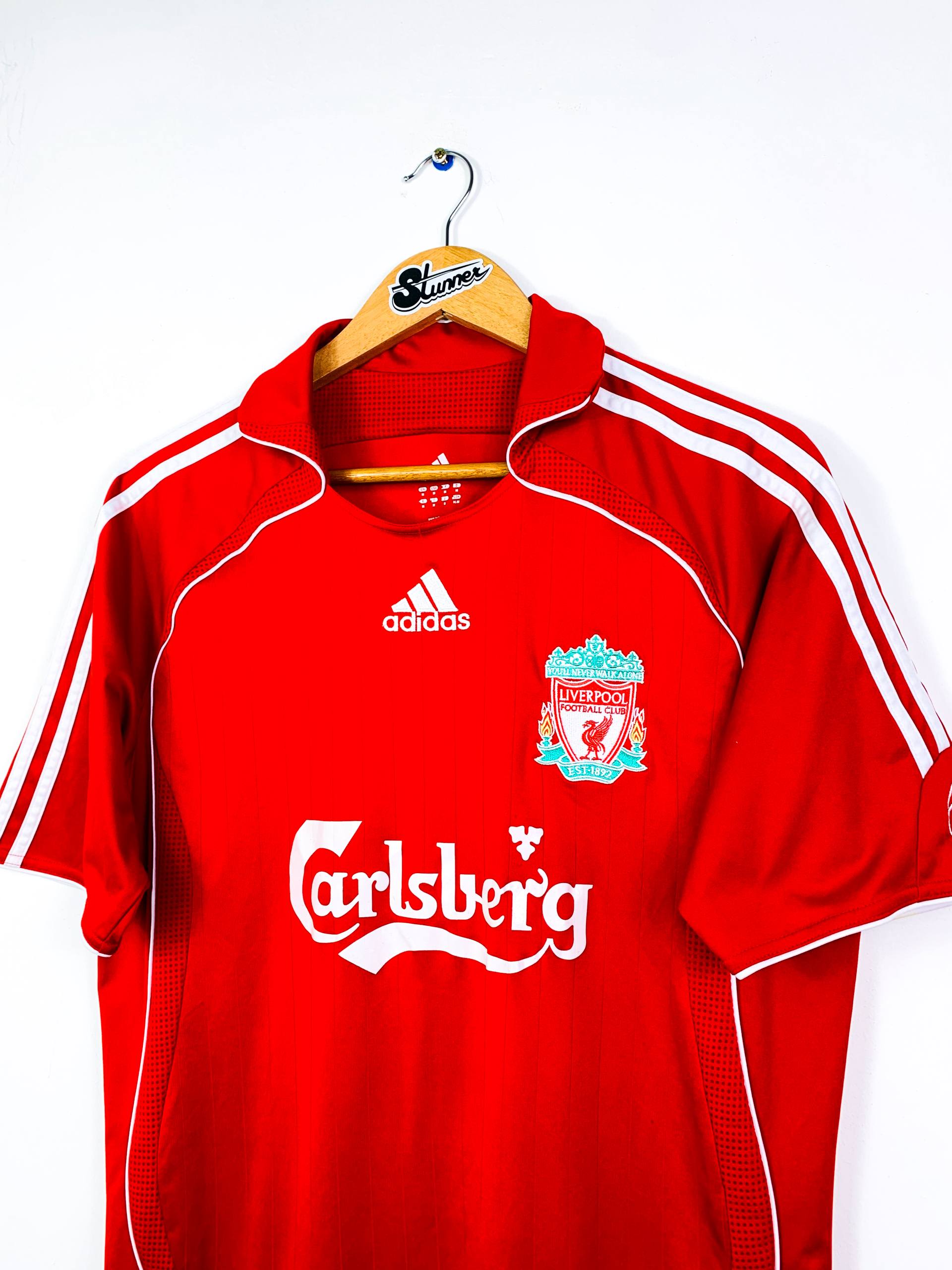LIVERPOOL 2006/2008 HOME SHIRT #14 ALONSO [M]