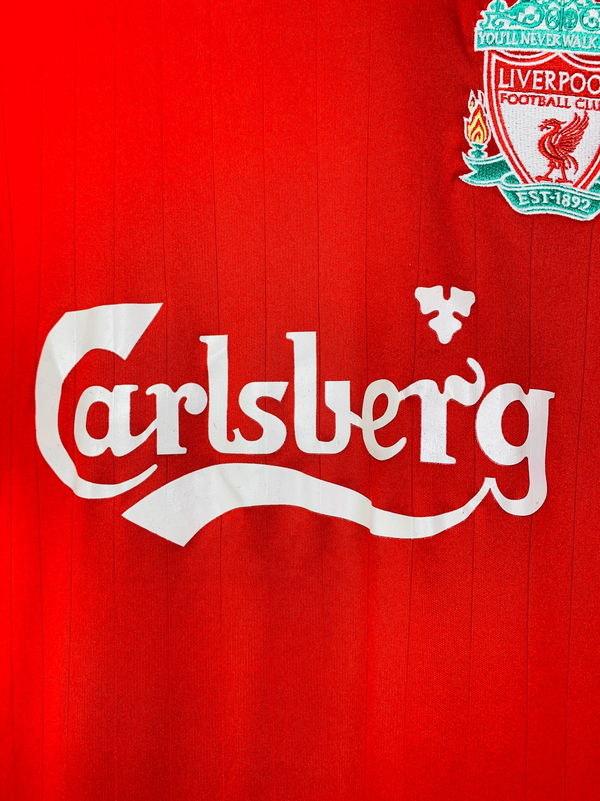 LIVERPOOL 2006/2008 HOME SHIRT #14 ALONSO [M]