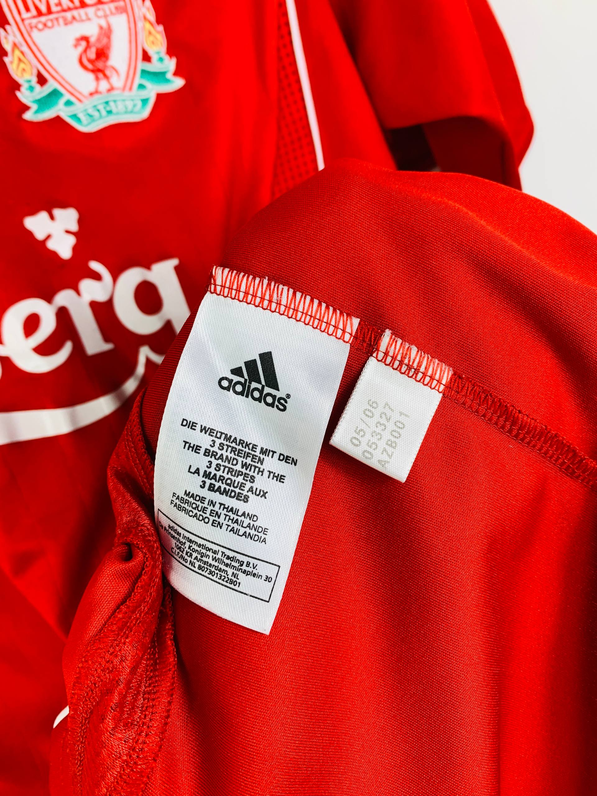 LIVERPOOL 2006/2008 HOME SHIRT #14 ALONSO [M]