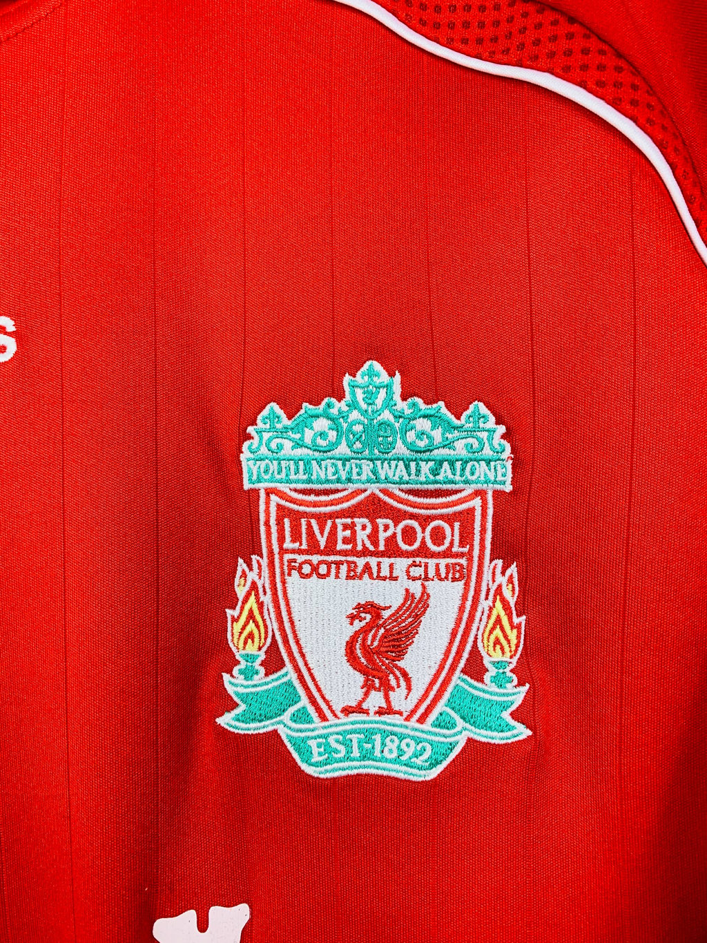 LIVERPOOL 2006/2008 HOME SHIRT #14 ALONSO [M]