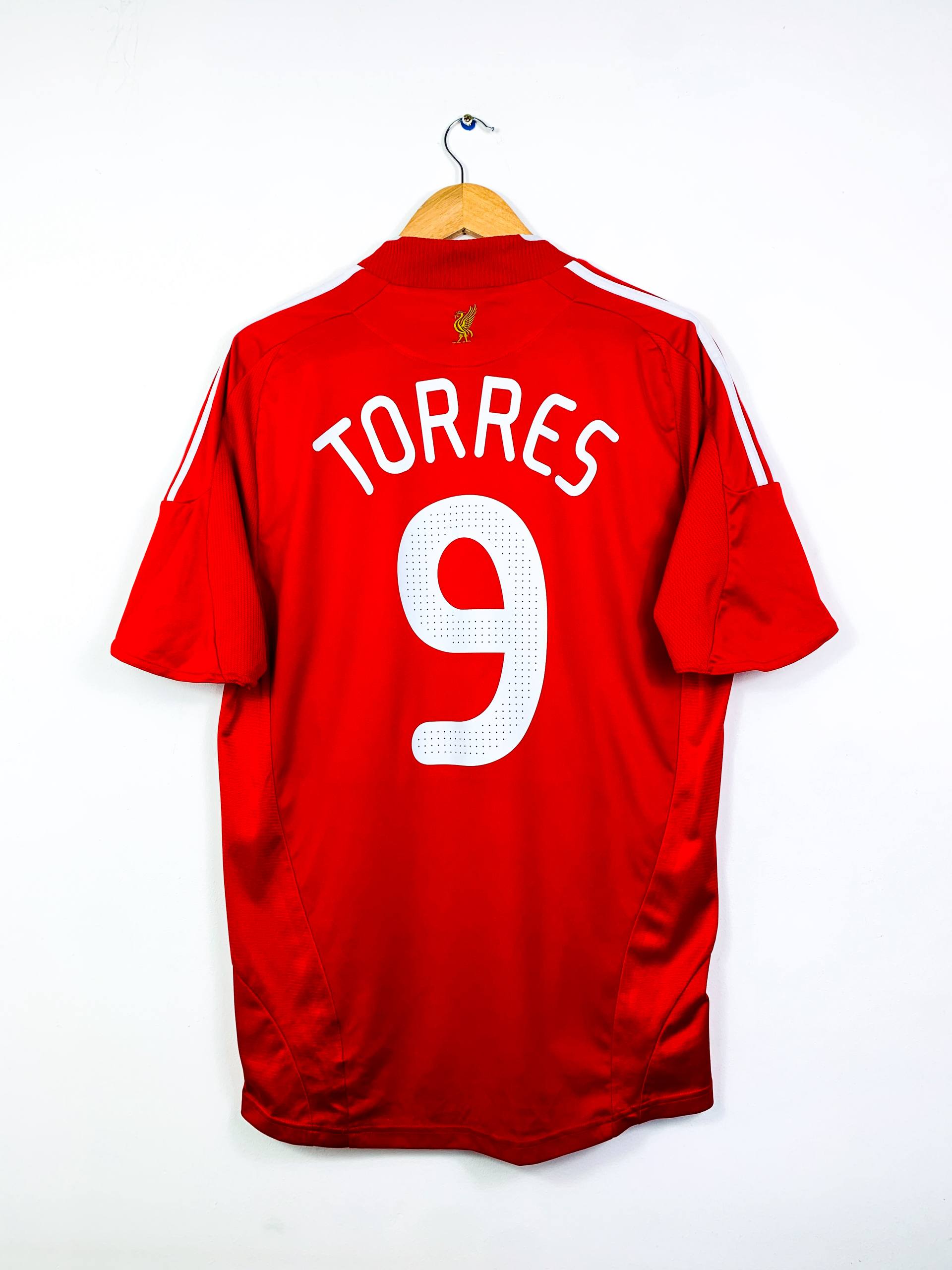 LIVERPOOL 2008/2010 HOME SHIRT #9 TORRES [L]