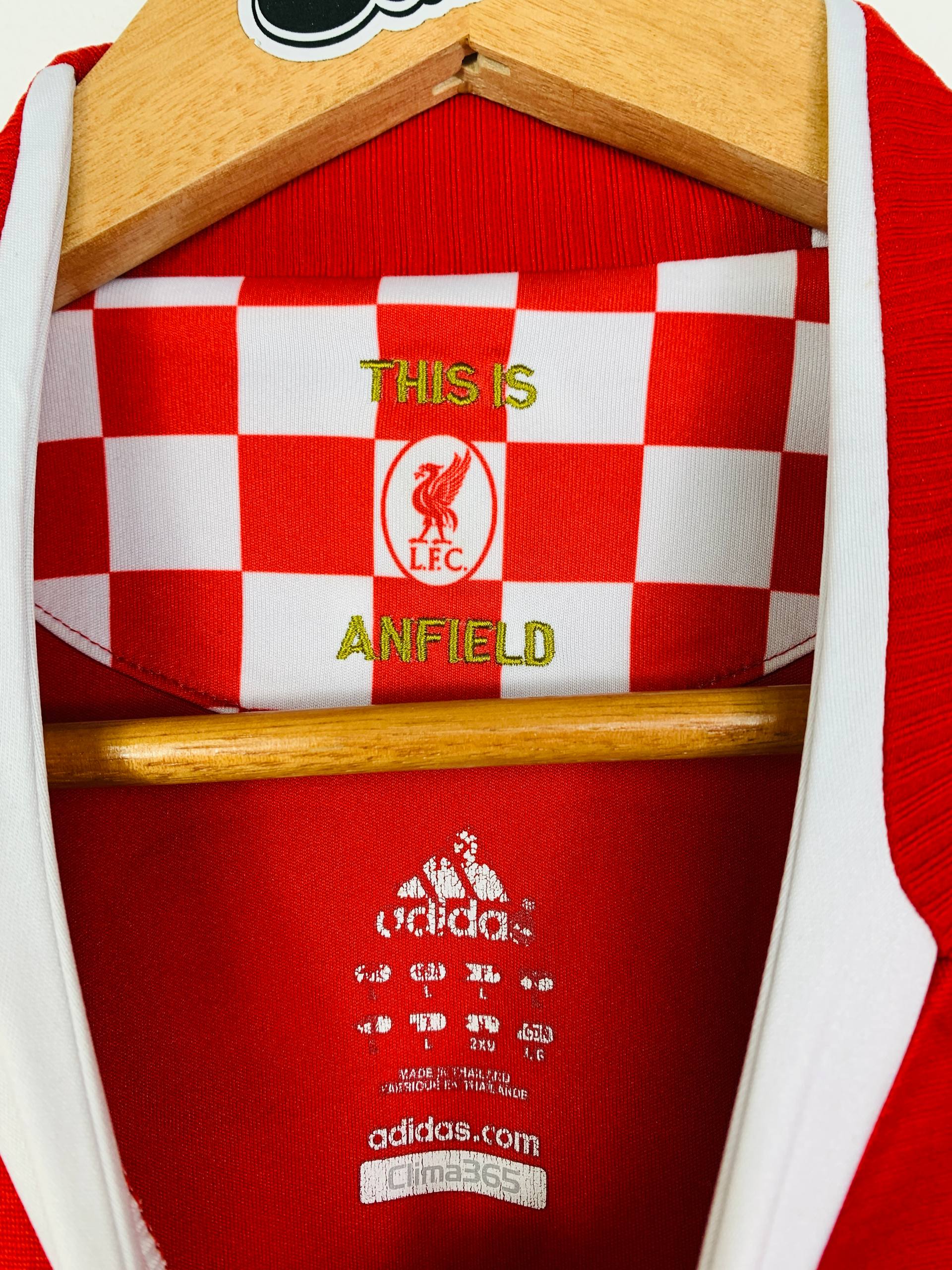 LIVERPOOL 2008/2010 HOME SHIRT #9 TORRES [L]