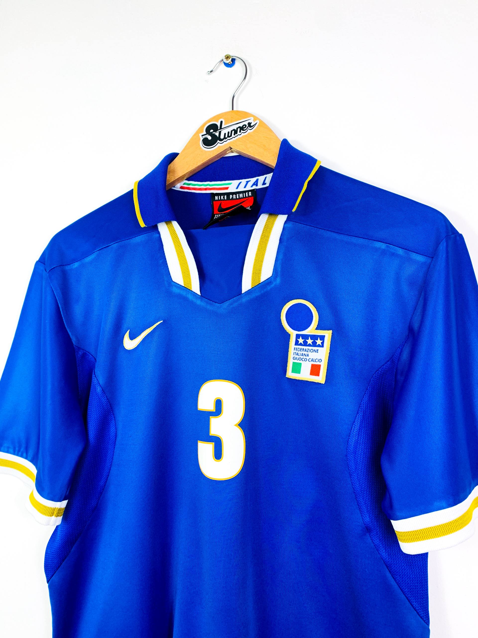 ITALY 1996/1997 HOME SHIRT #3 MALDINI [S]