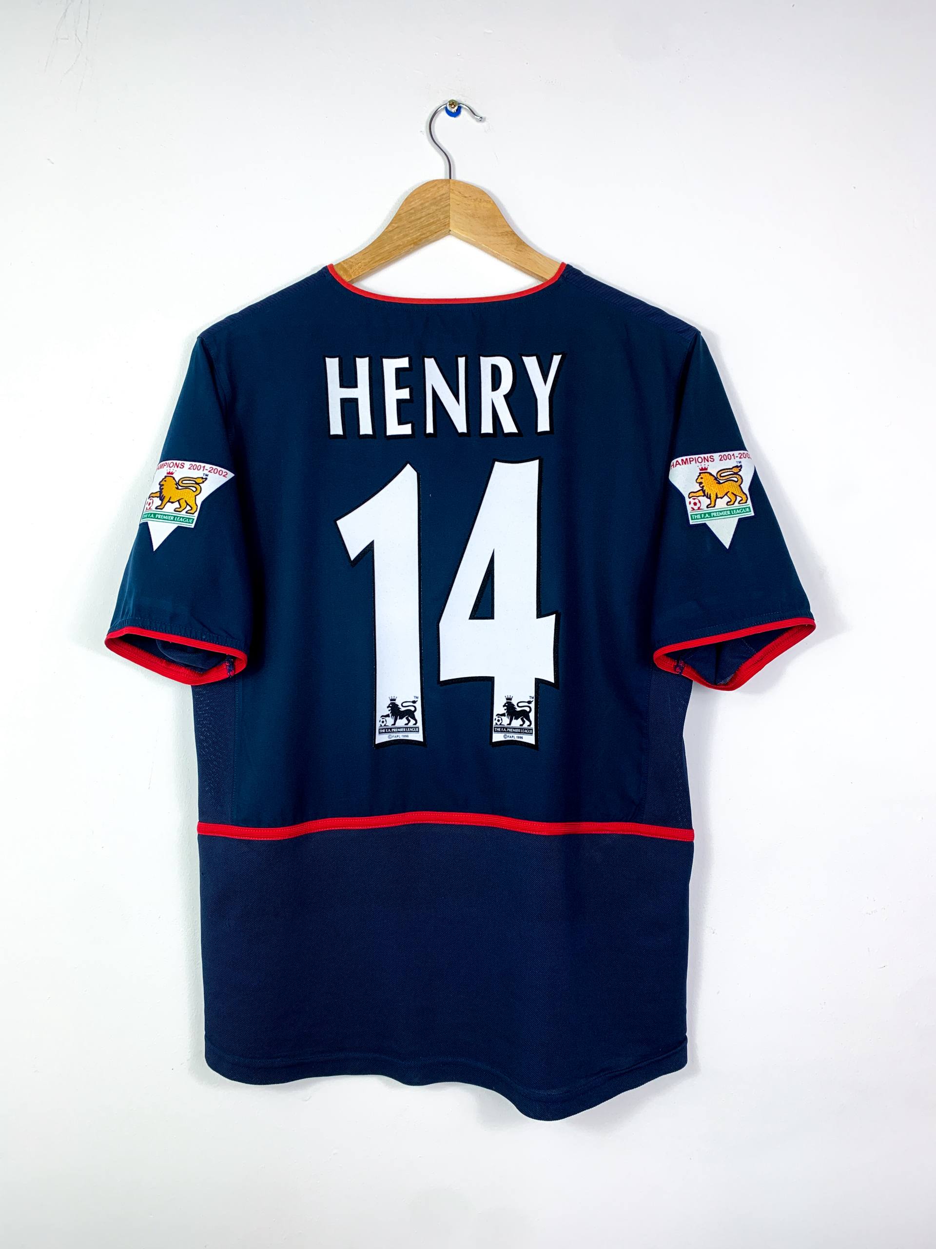 ARSENAL 2002/2003 AWAY SHIRT #14 HENRY [M]