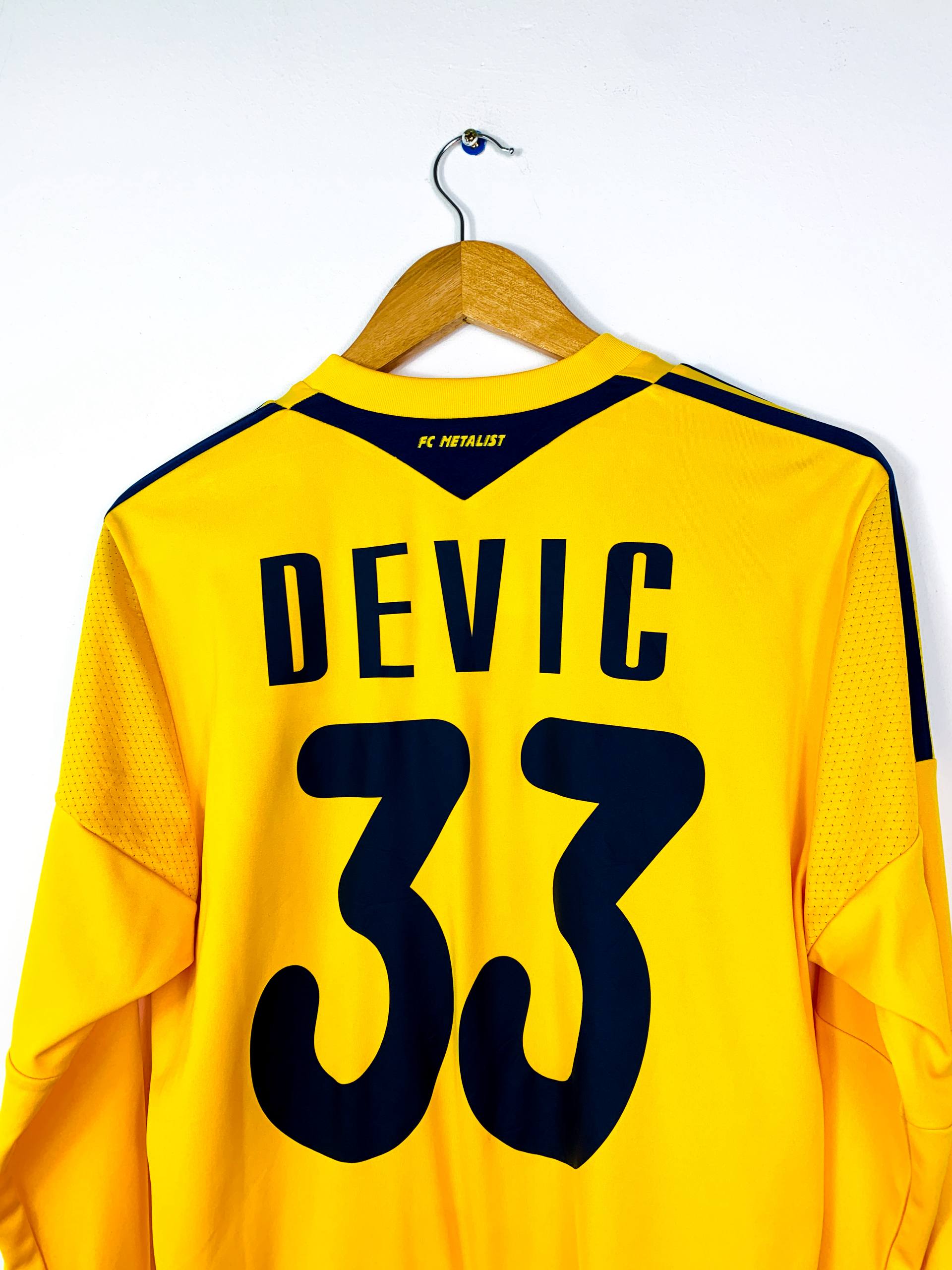 METALIST KHARKIV 2013/2014 HOME SHIRT #33 DEVIC [M]
