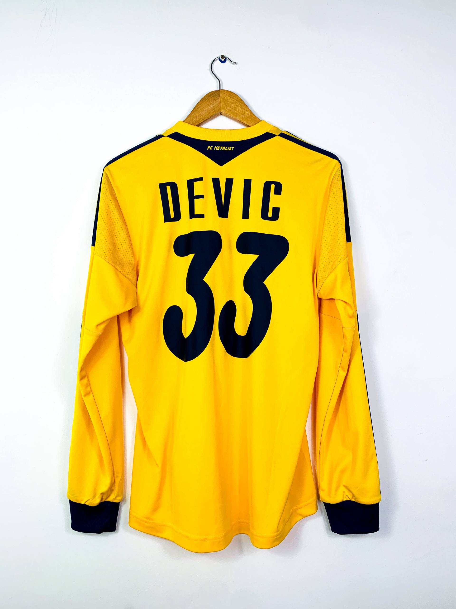 METALIST KHARKIV 2013/2014 HOME SHIRT #33 DEVIC [M]