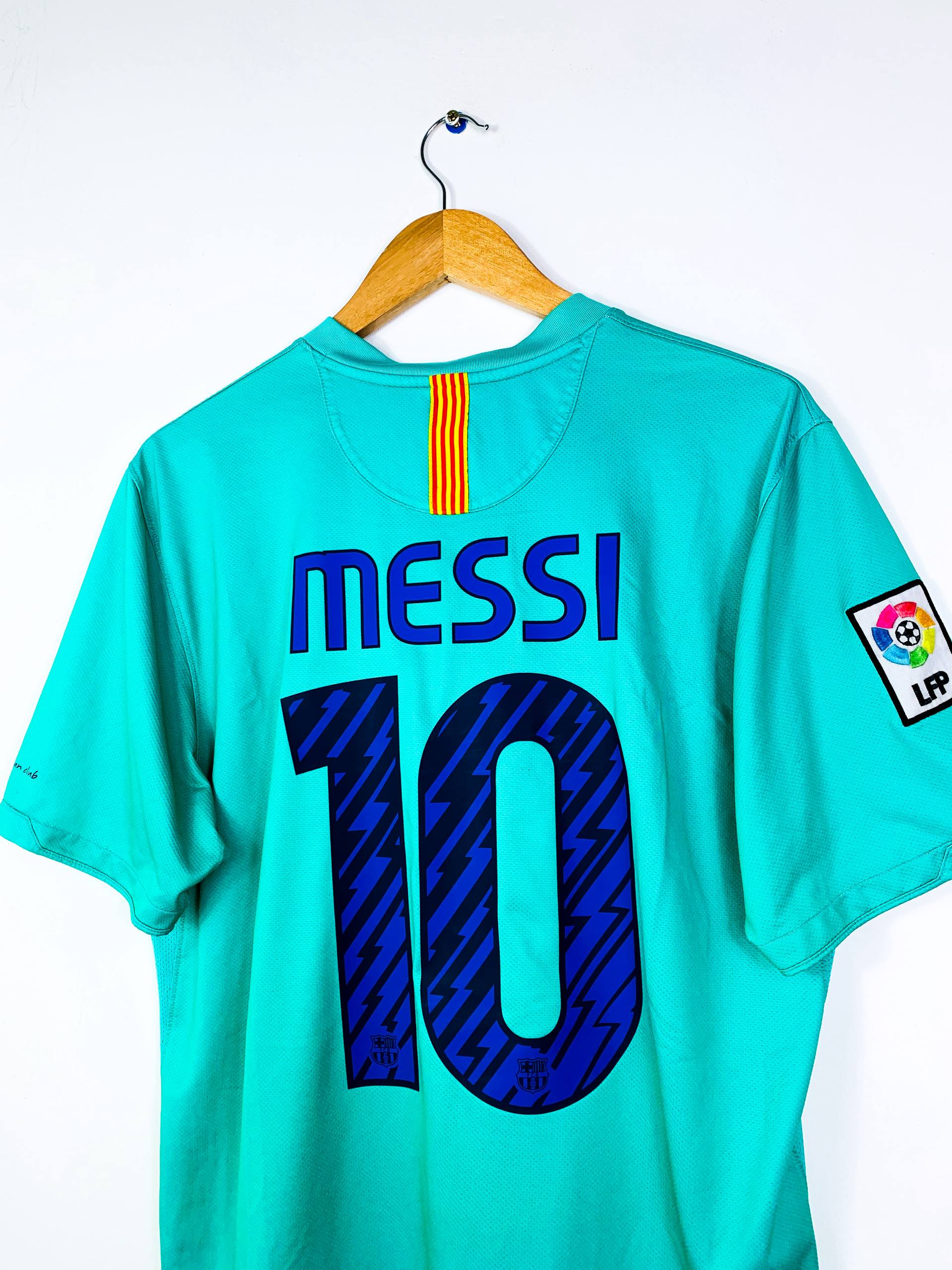 BARCELONA 2010/2011 AWAY SHIRT #10 MESSI [L]