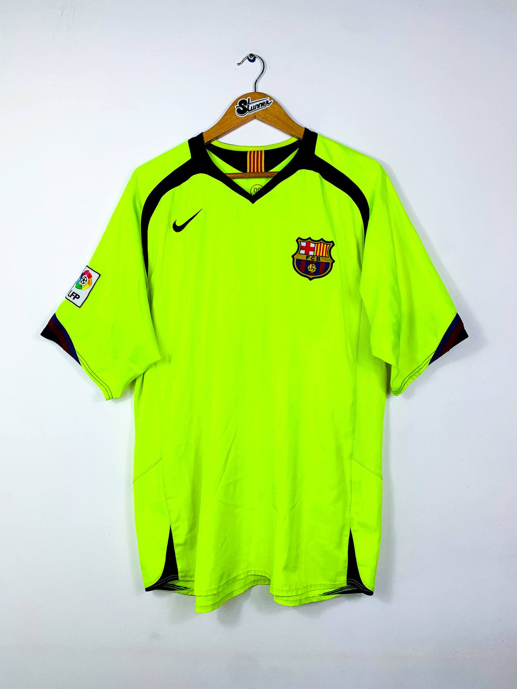 BARCELONA 2005/2006 AWAY SHIRT #10 RONALDINHO [XL]