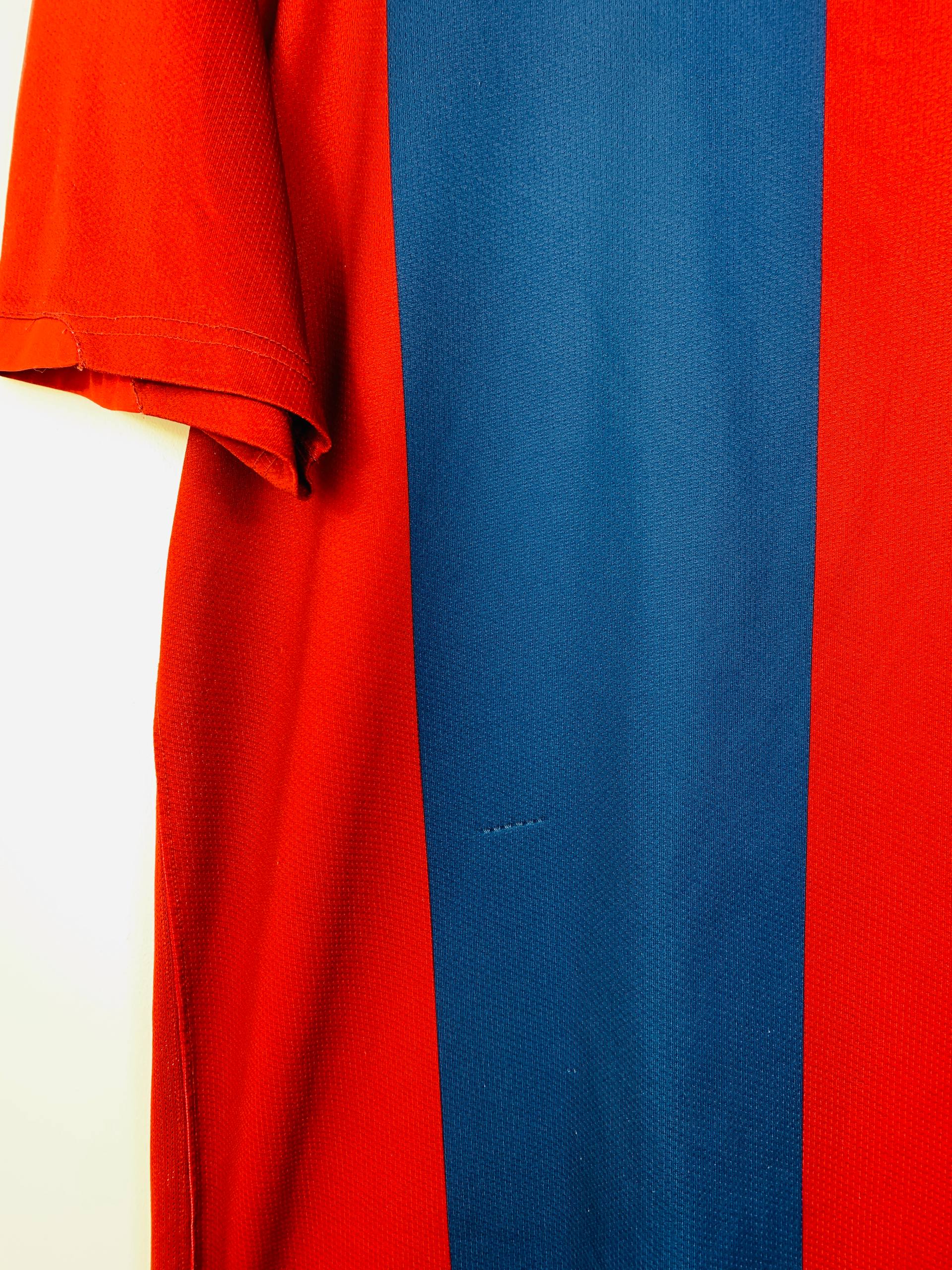 BARCELONA 2006/2007 HOME SHIRT #10 RONALDINHO [XL]