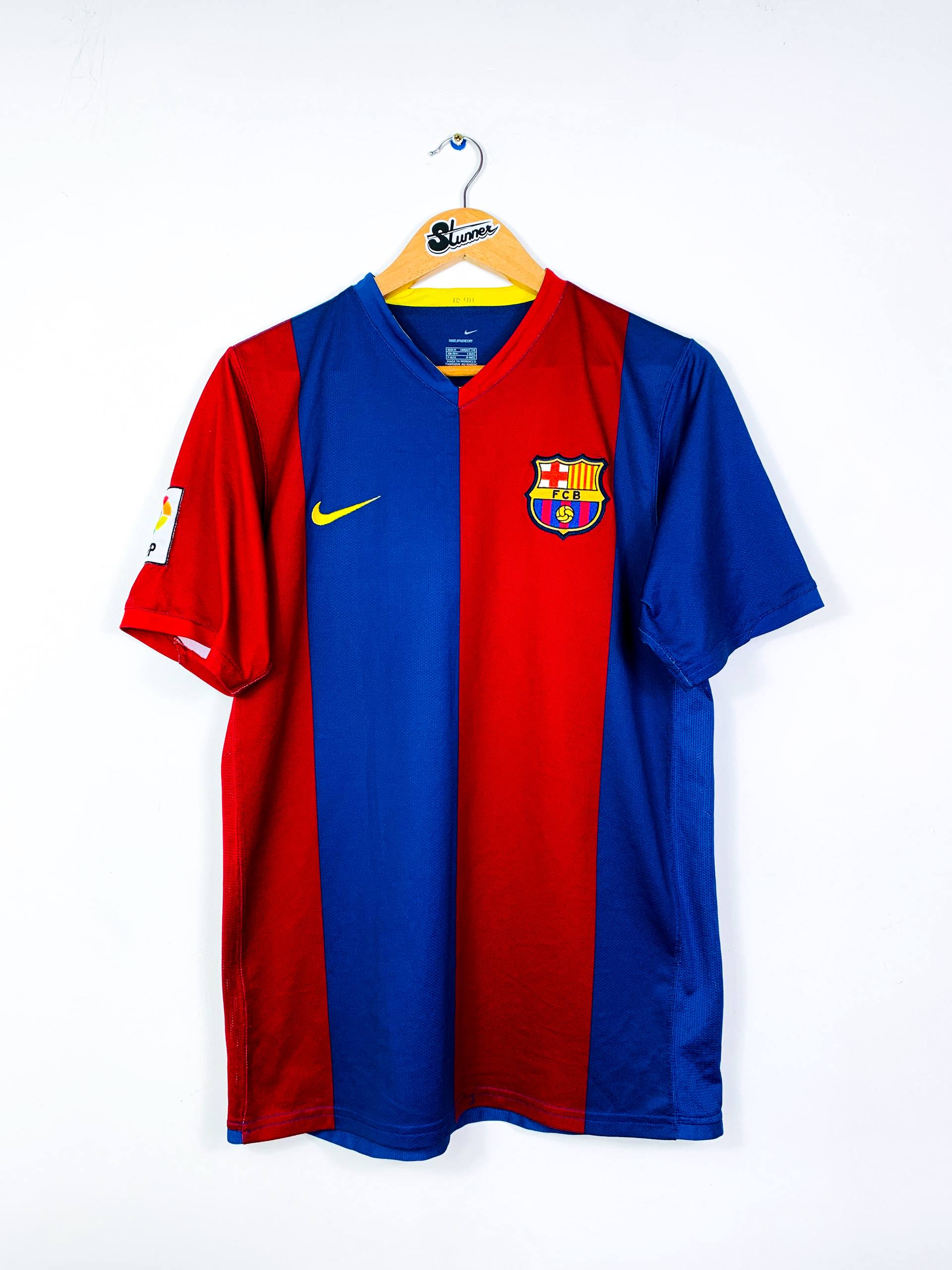 BARCELONA 2006/2007 HOME SHIRT #19 MESSI [M]