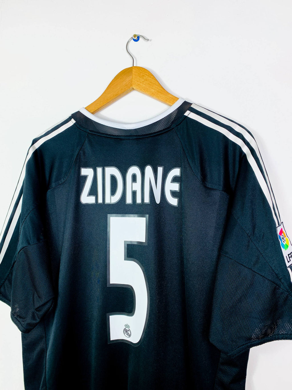 REAL MADRID 2004/2005 AWAY SHIRT #5 ZIDANE [XL]