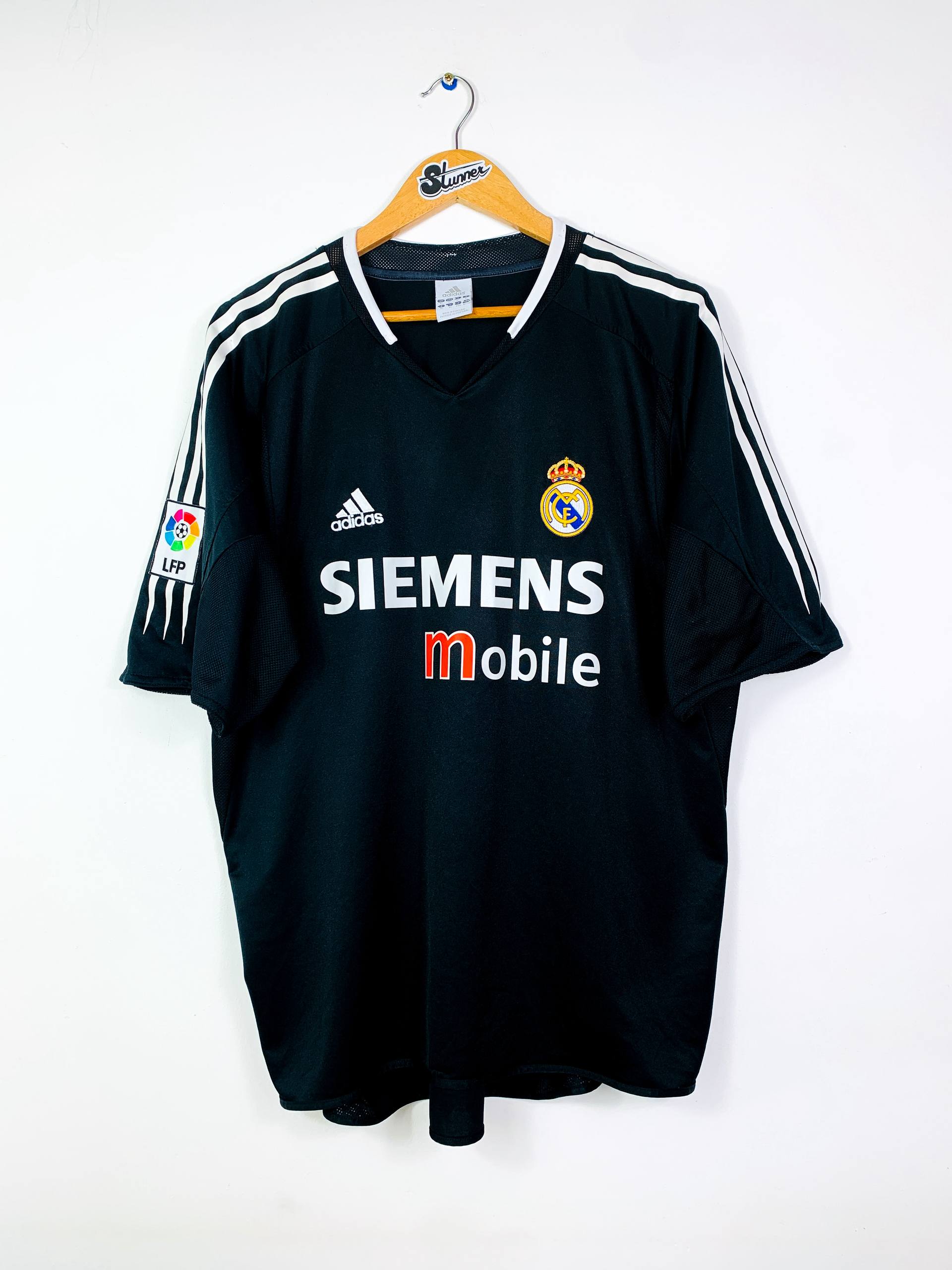 REAL MADRID 2004/2005 AWAY SHIRT #5 ZIDANE [XL]