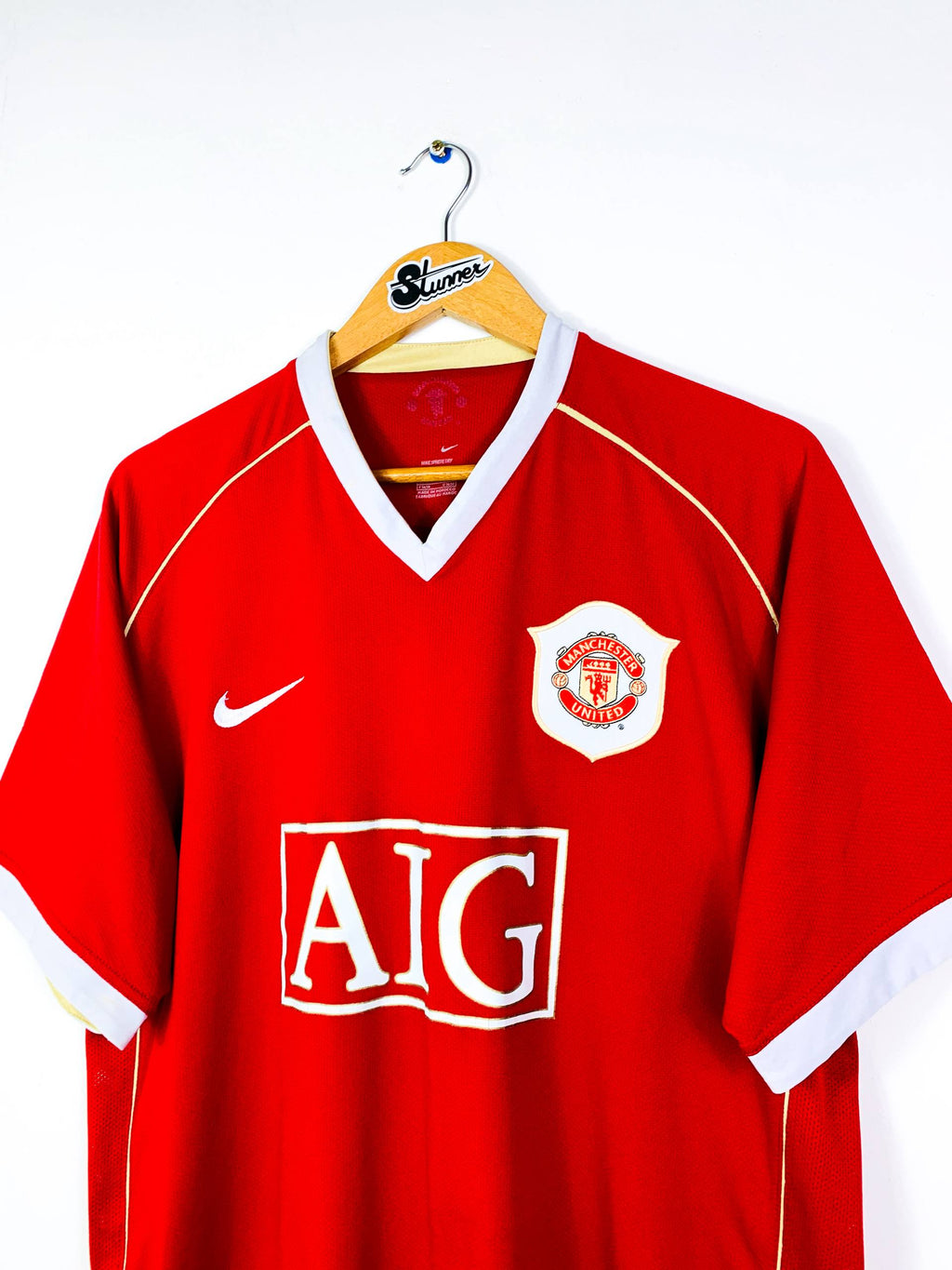 MANCHESTER UNITED 2006/2007 HOME SHIRT #11 GIGGS [XL]