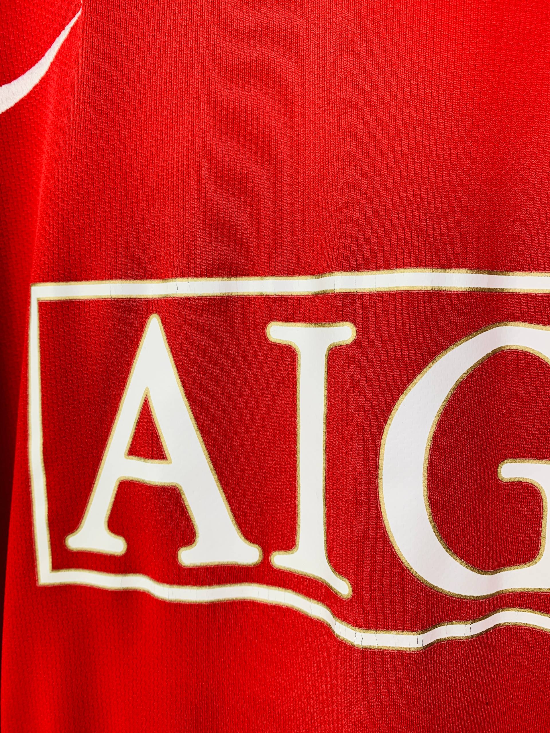 MANCHESTER UNITED 2006/2007 HOME SHIRT #11 GIGGS [XL]