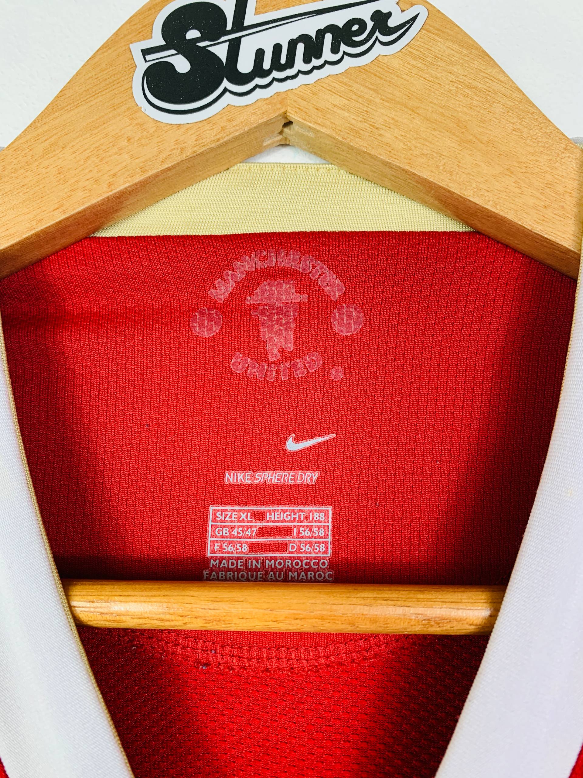 MANCHESTER UNITED 2006/2007 HOME SHIRT #11 GIGGS [XL]