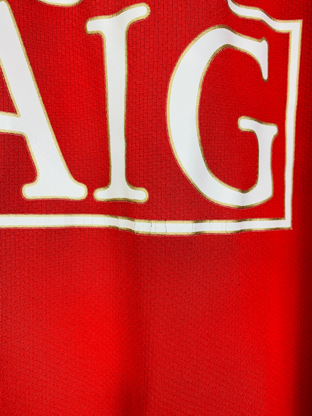 MANCHESTER UNITED 2006/2007 HOME SHIRT #11 GIGGS [XL]
