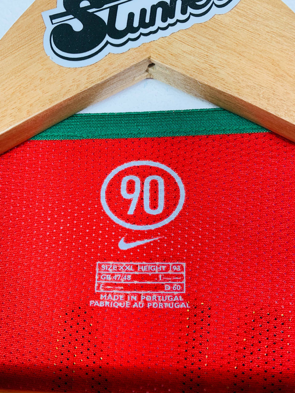 PORTUGAL 2004/2006 HOME SHIRT #17 C.RONALDO [XXL]