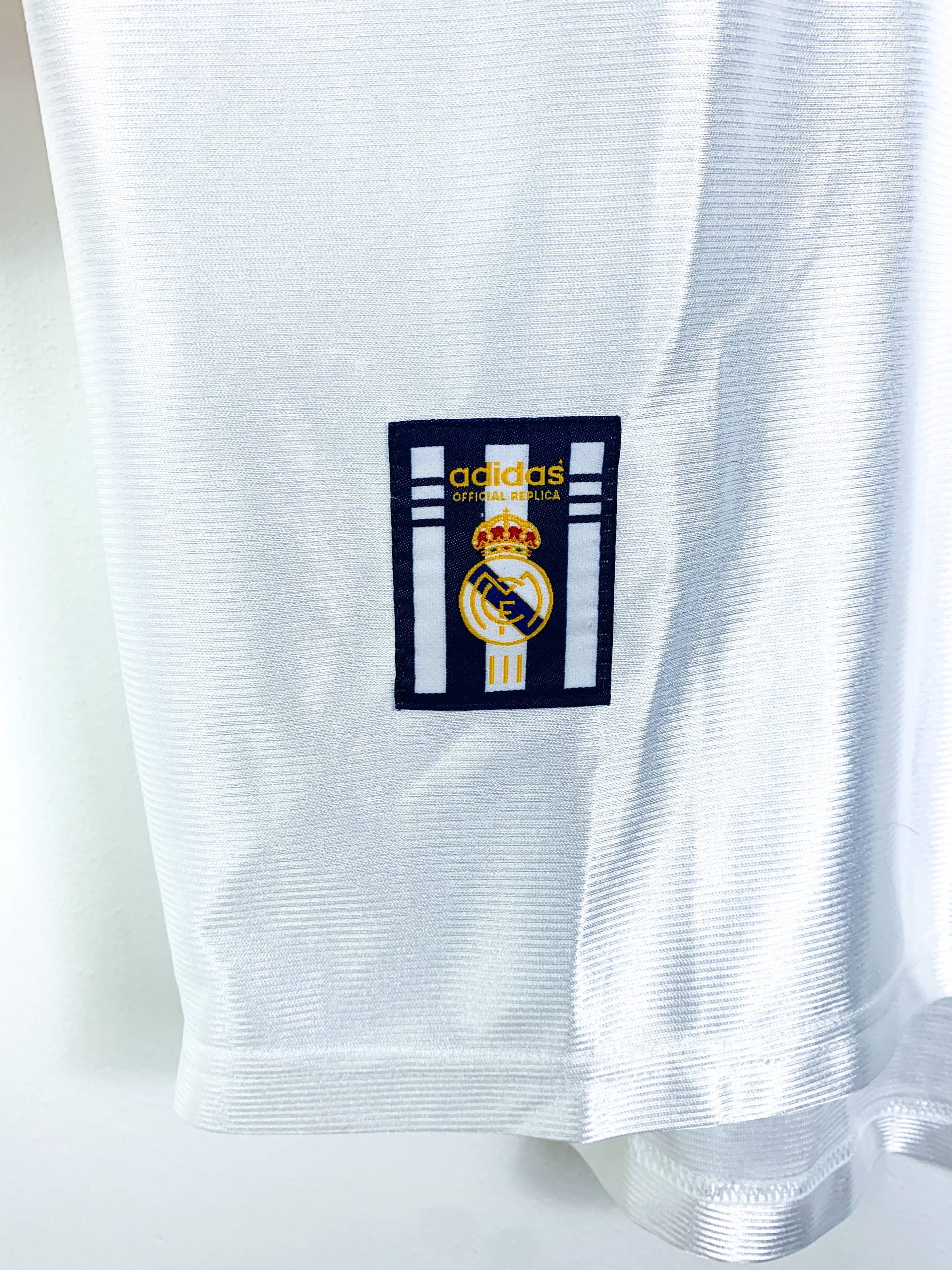REAL MADRID 1998/2000 HOME SHIRT #3 R.CARLOS [M]