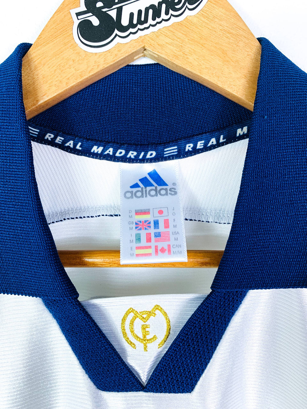 REAL MADRID 1998/2000 HOME SHIRT #3 R.CARLOS [M]