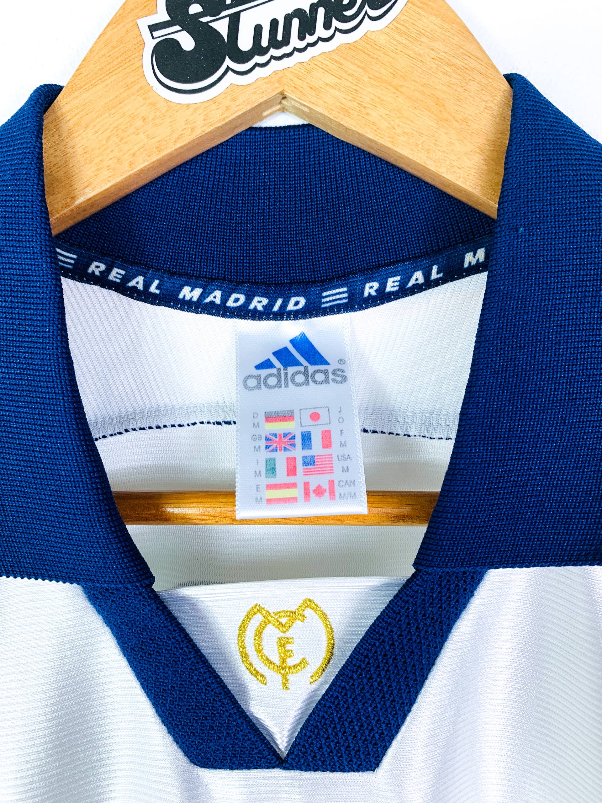 REAL MADRID 1998/2000 HOME SHIRT #3 R.CARLOS [M]
