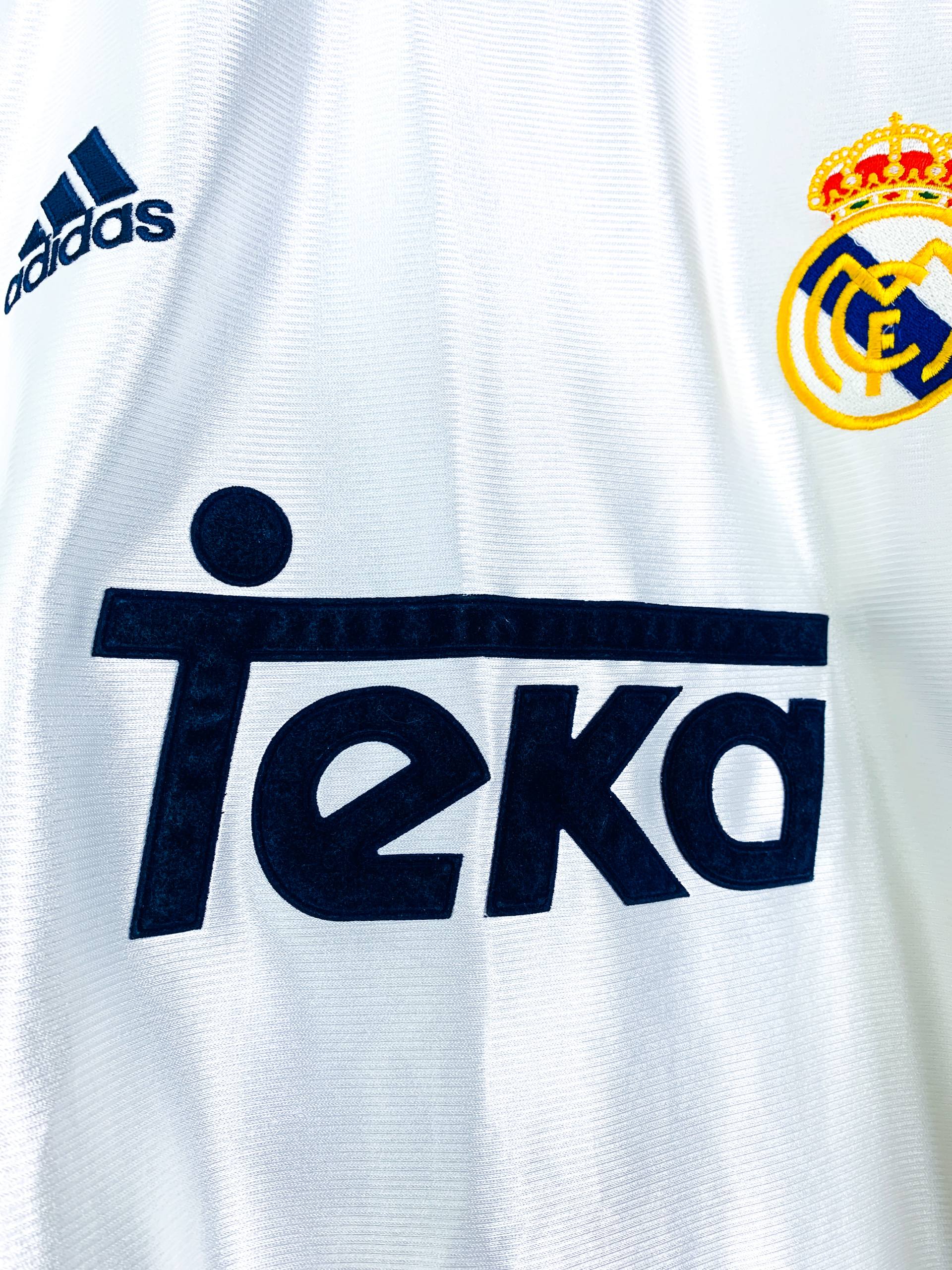 REAL MADRID 1998/2000 HOME SHIRT #3 R.CARLOS [M]