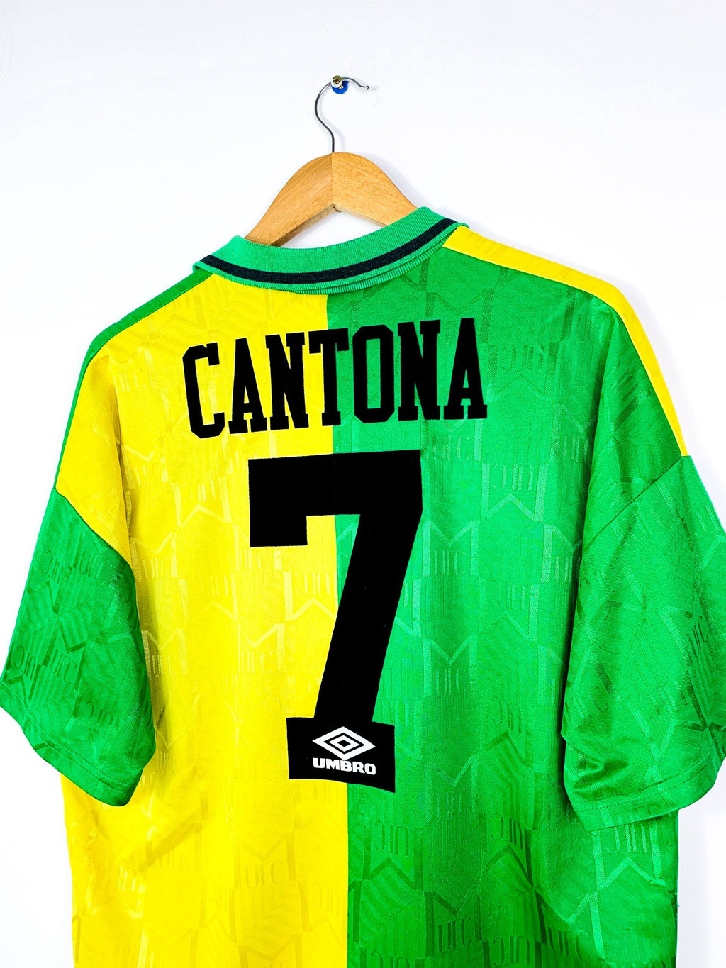 MANCHESTER UNITED 1992/1994 THIRD SHIRT #7 CANTONA [XL]
