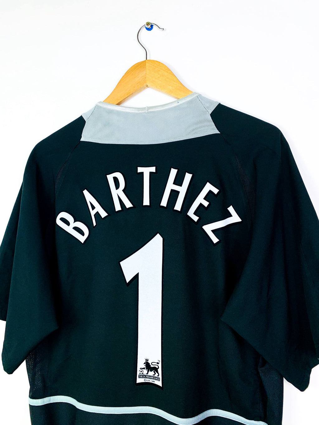 MANCHESTER UNITED 2002/2004 GK SHIRT #1 BARTHEZ [L]