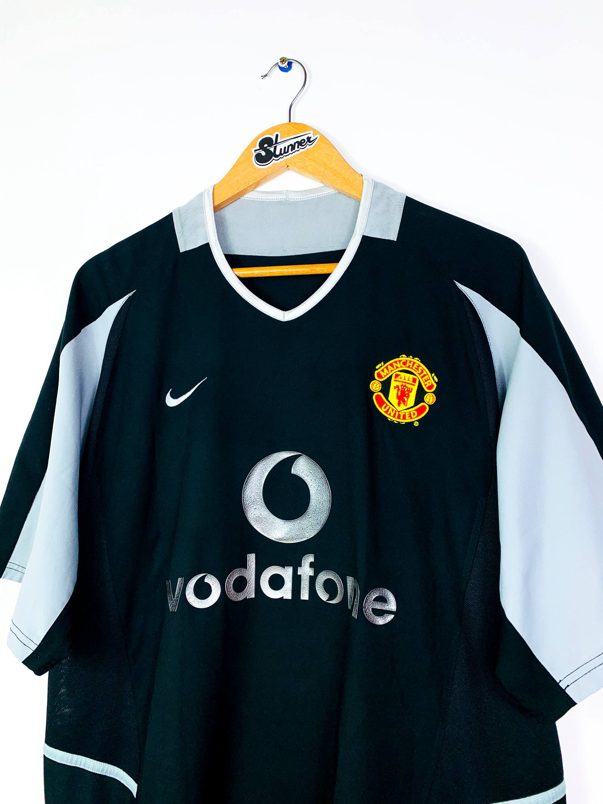 MANCHESTER UNITED 2002/2004 GK SHIRT #1 BARTHEZ [L]