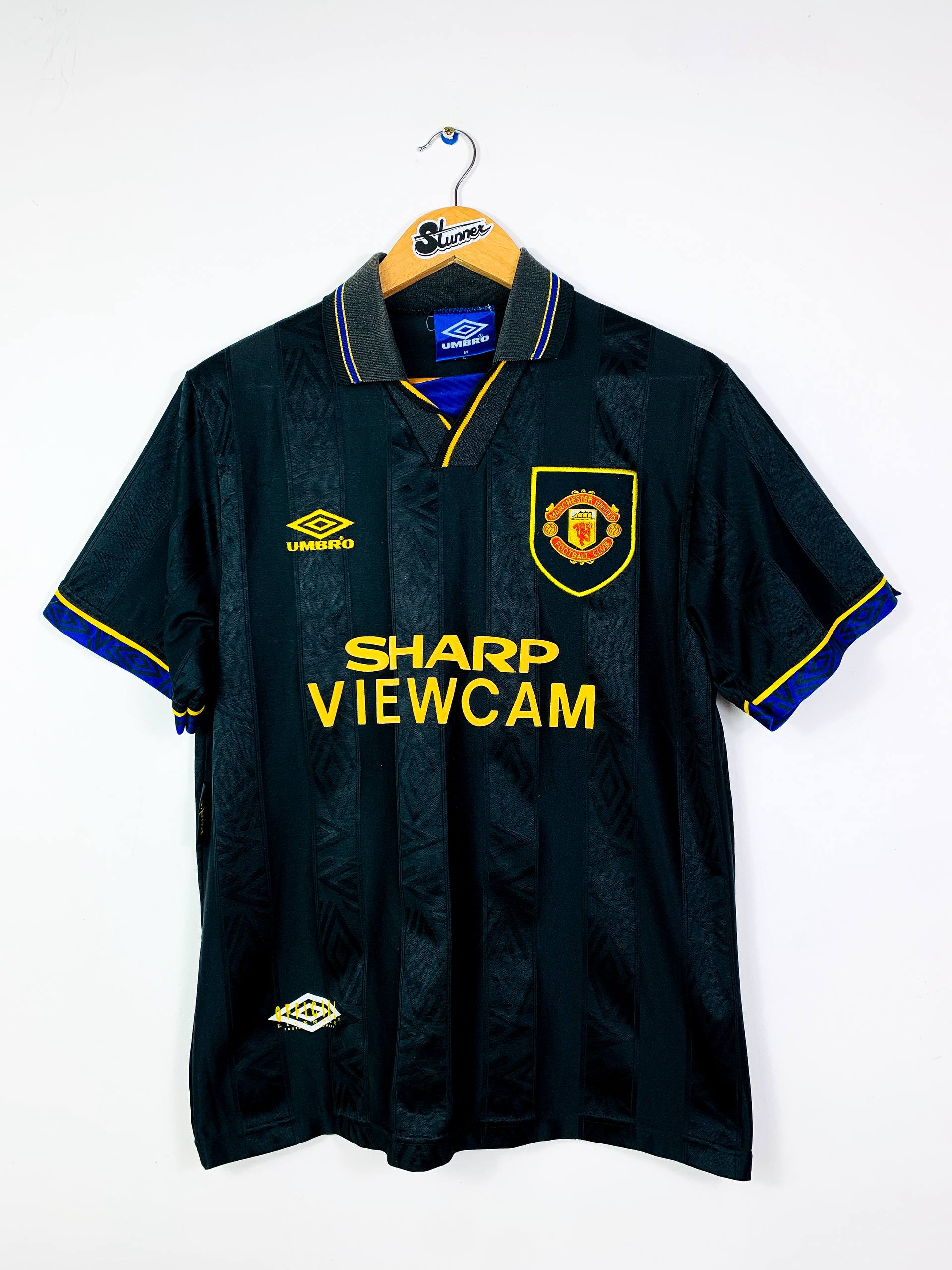 MANCHESTER UNITED 1993/1995 AWAY SHIRT #7 CANTONA [M]
