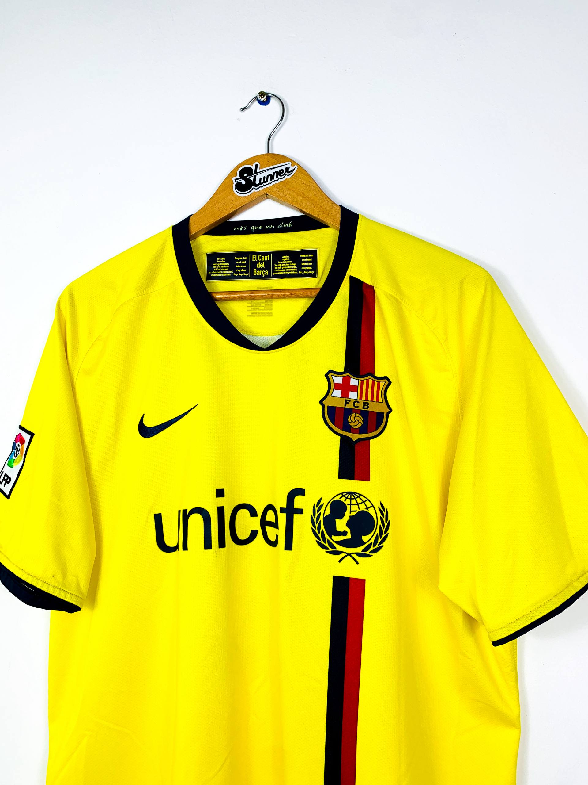 BARCELONA 2008/2009 AWAY SHIRT #10 MESSI [L]