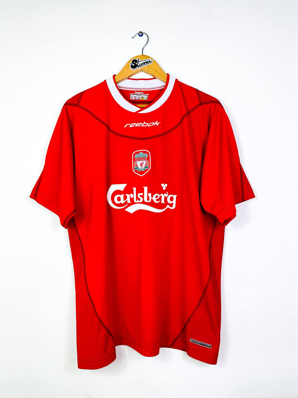 LIVERPOOL 2002/2004 HOME SHIRT #17 GERRARD [L]